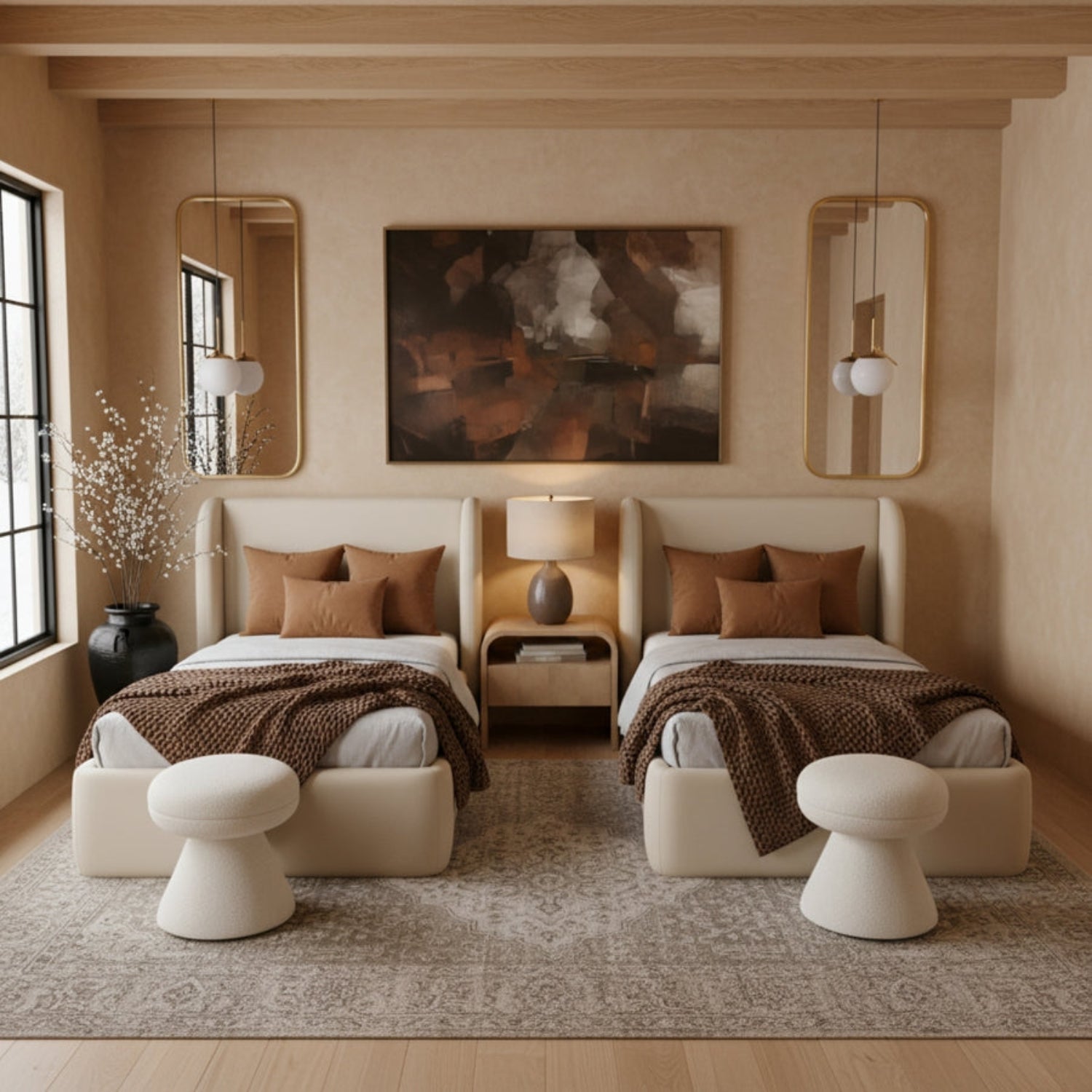 Walden Vegan Leather Bed