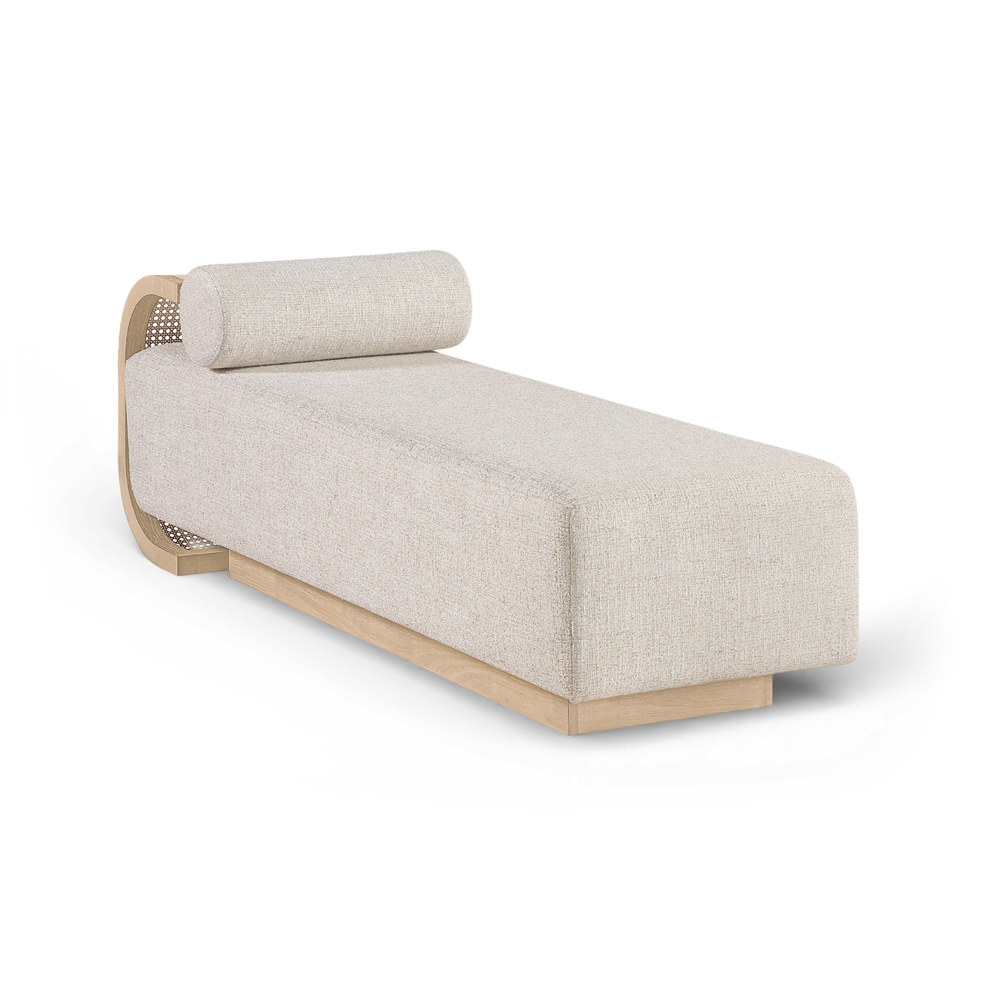 Zephra Fabric Chaise Lounge