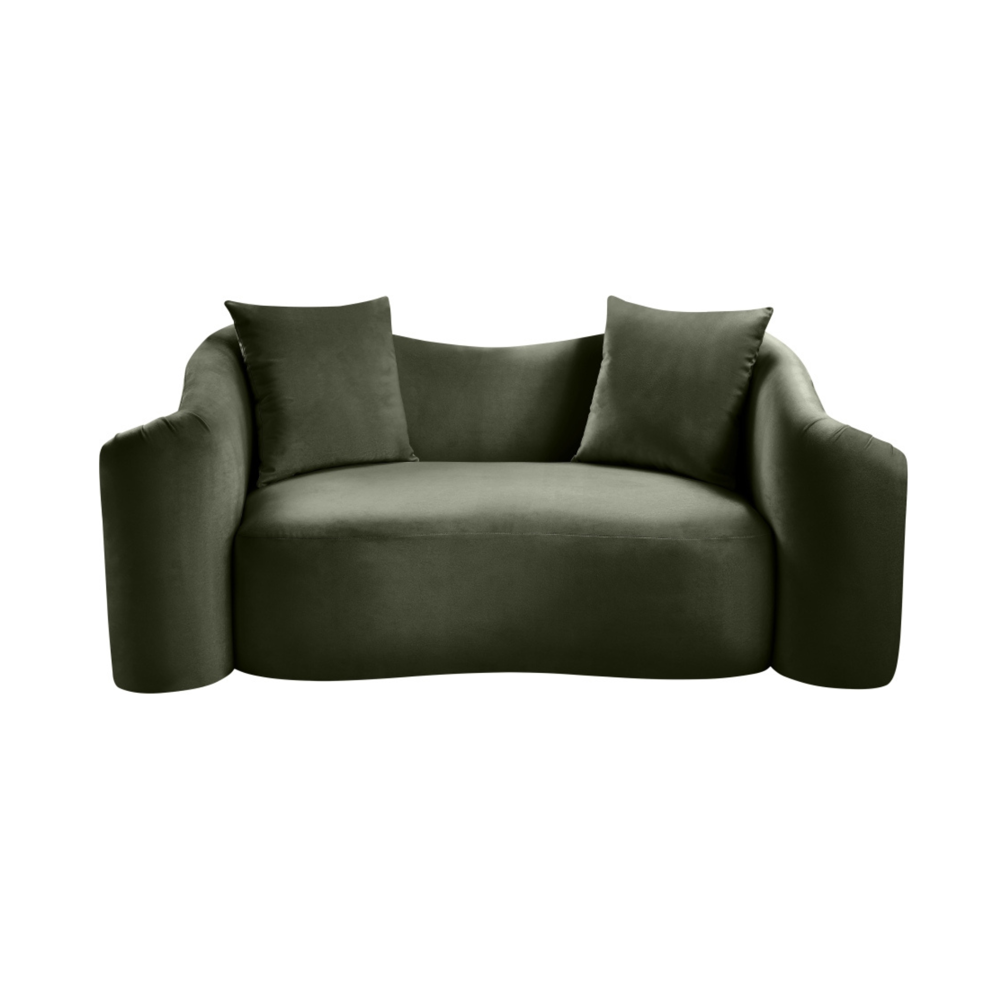 Daston Velvet Loveseat