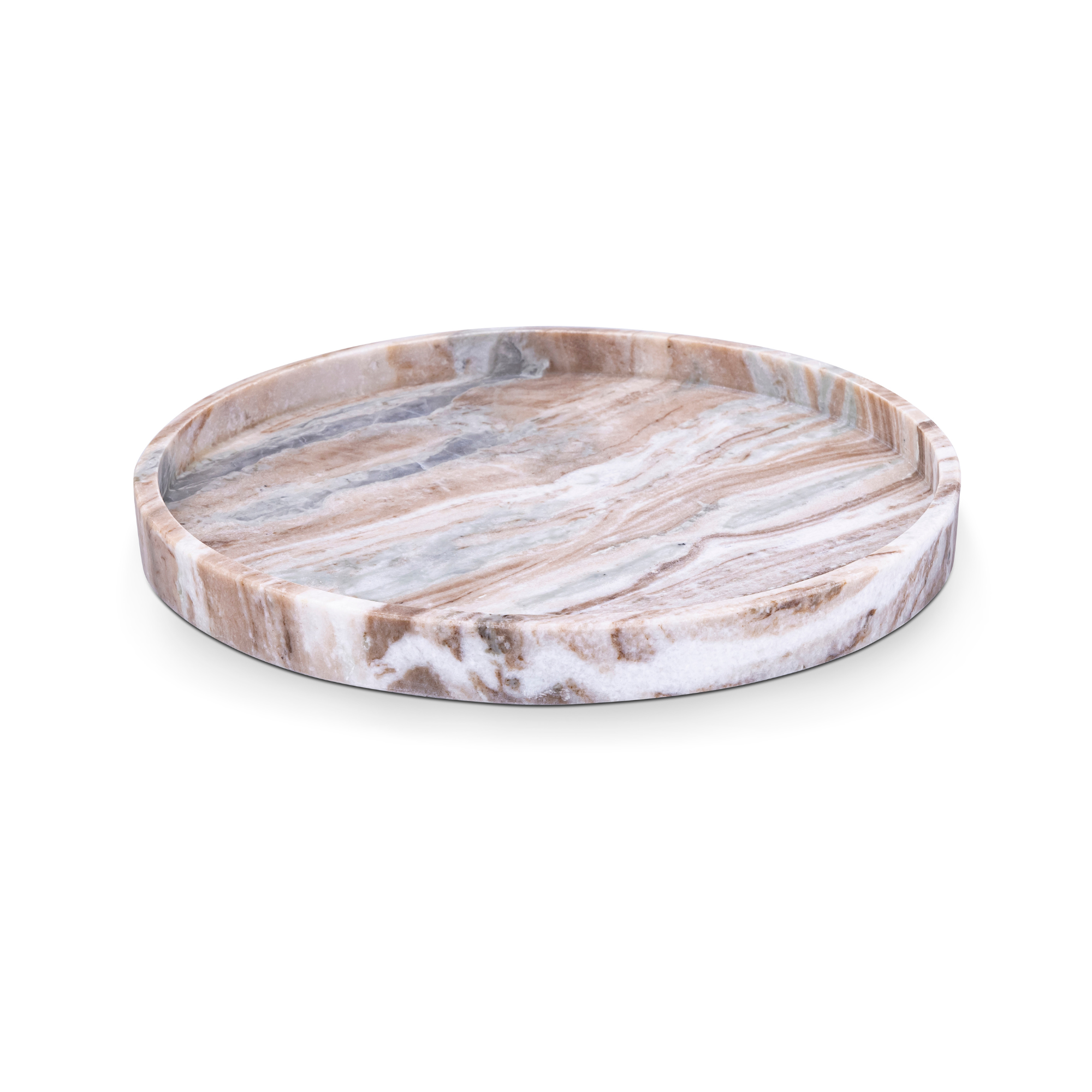 Brenta Marble Tray-Trays + Boxes-StyleMeGHD