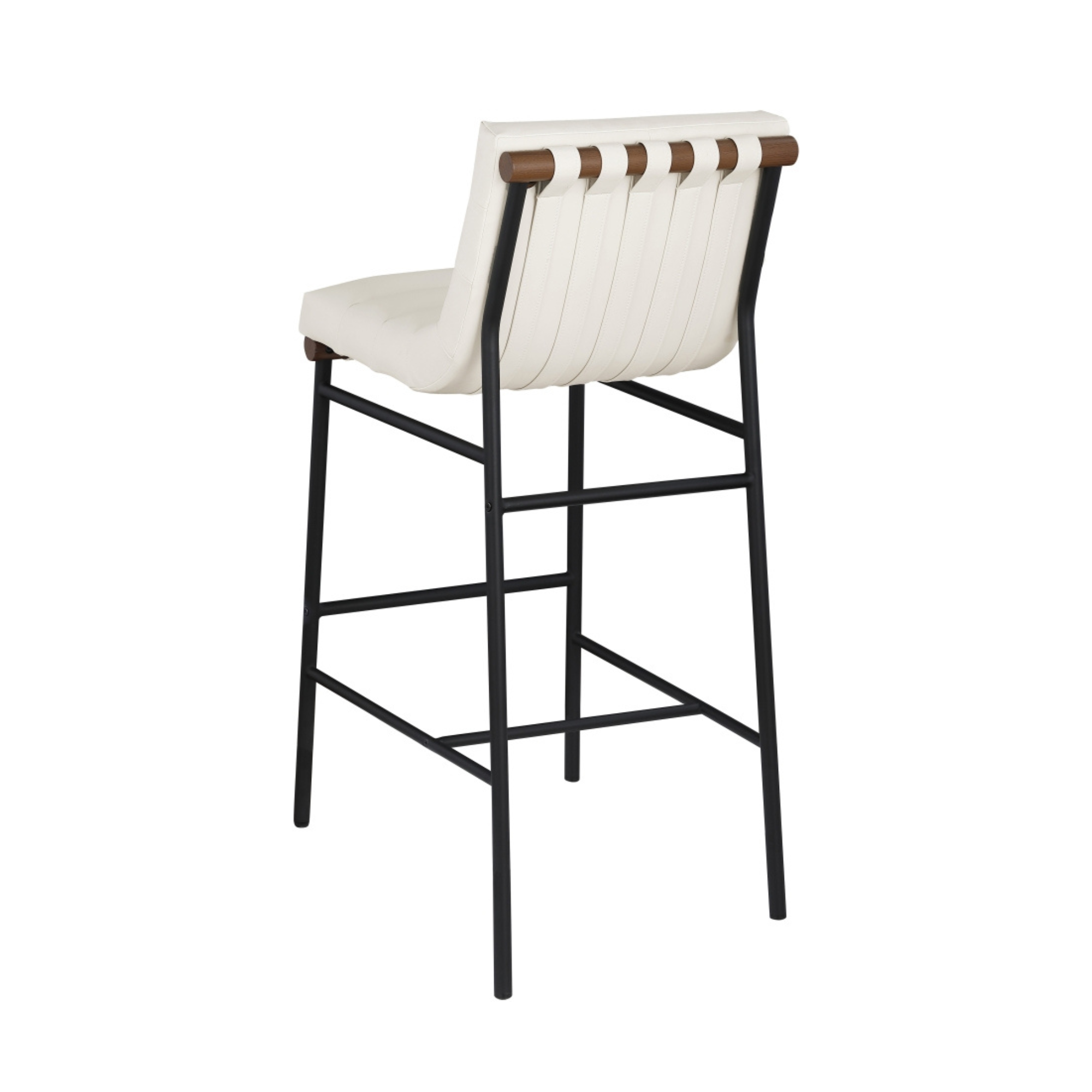 Rhea Leather Bar Stool-Bar + Counter Stools-StyleMeGHD