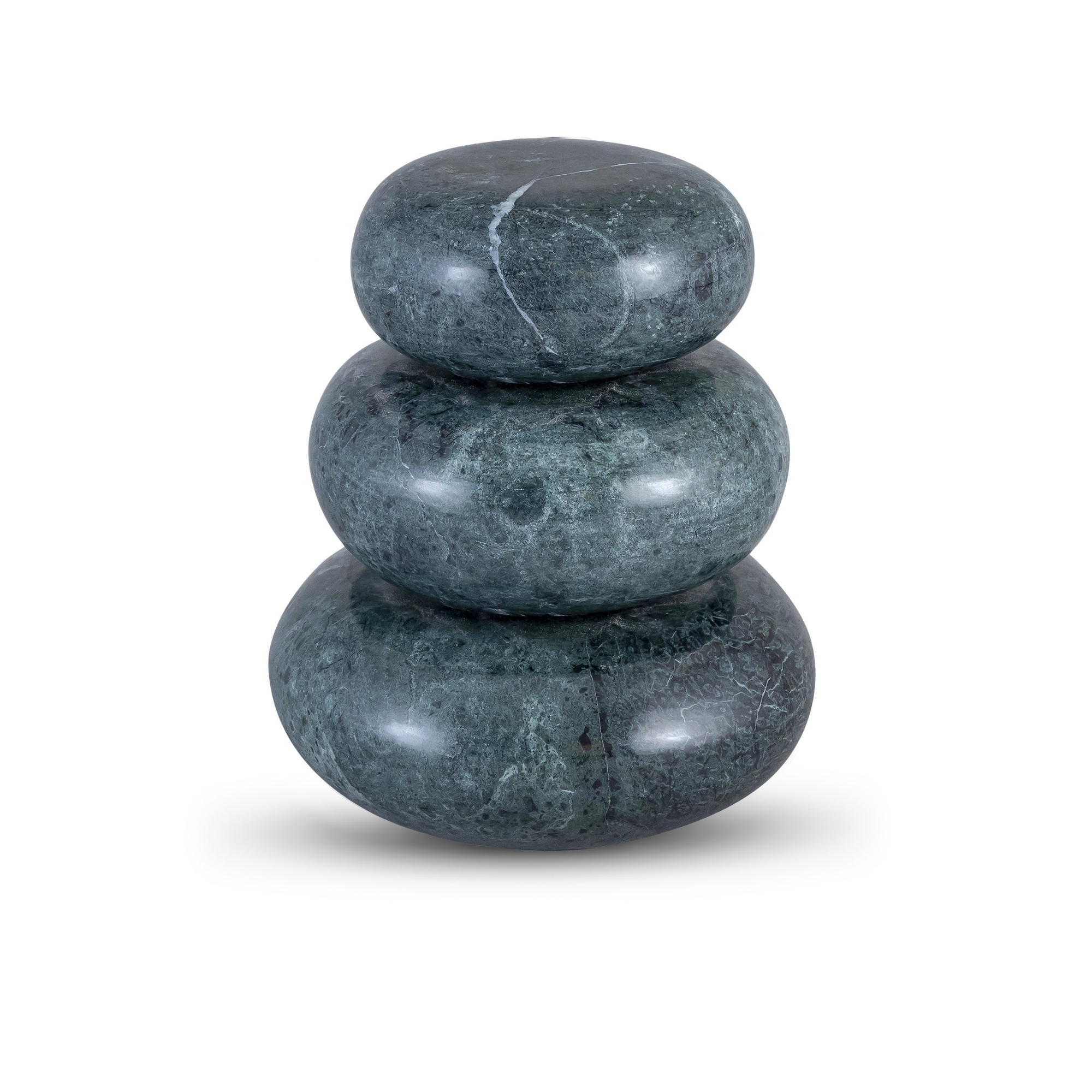 Capri Stone Sculptural Objects, Set of 3