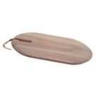 Arabella Cutting Board with Leather Strap