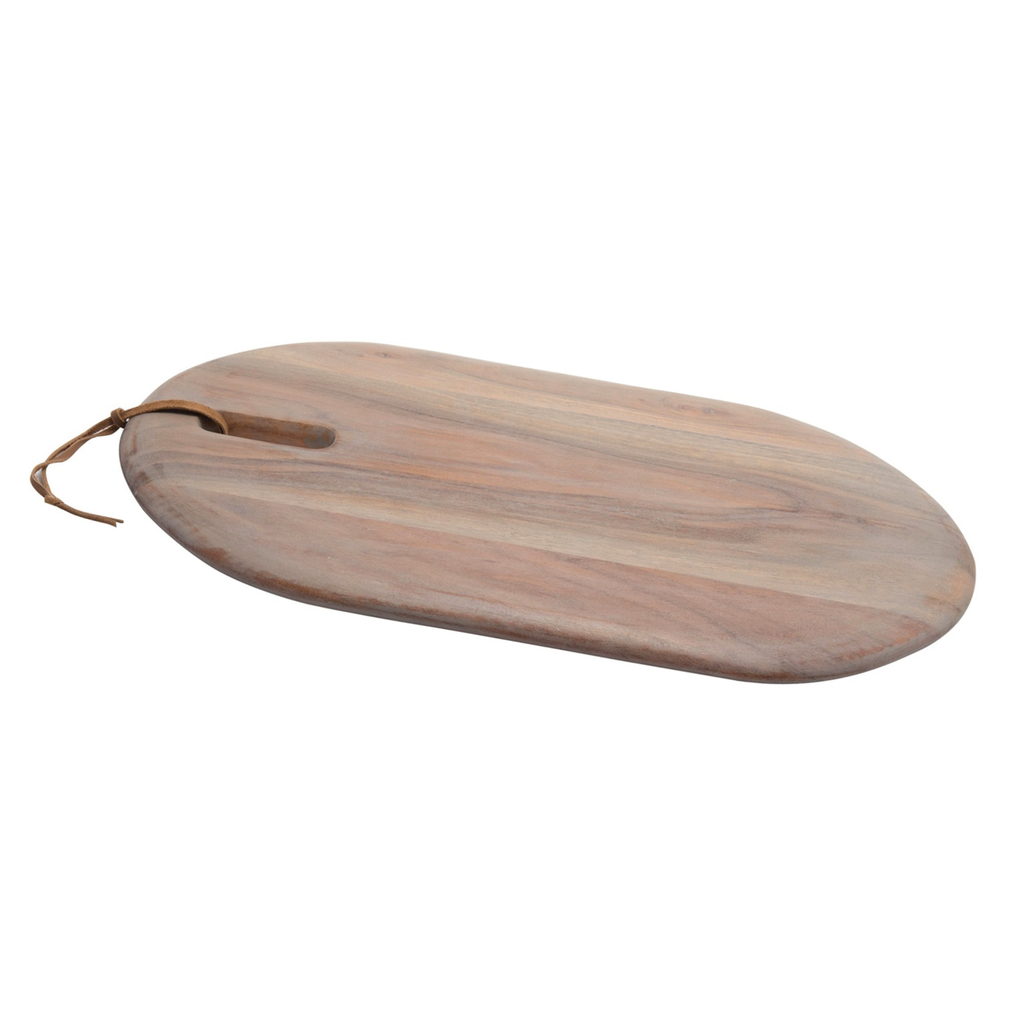 Arabella Cutting Board with Leather Strap