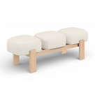 Woodmont Vegan Leather Bench
