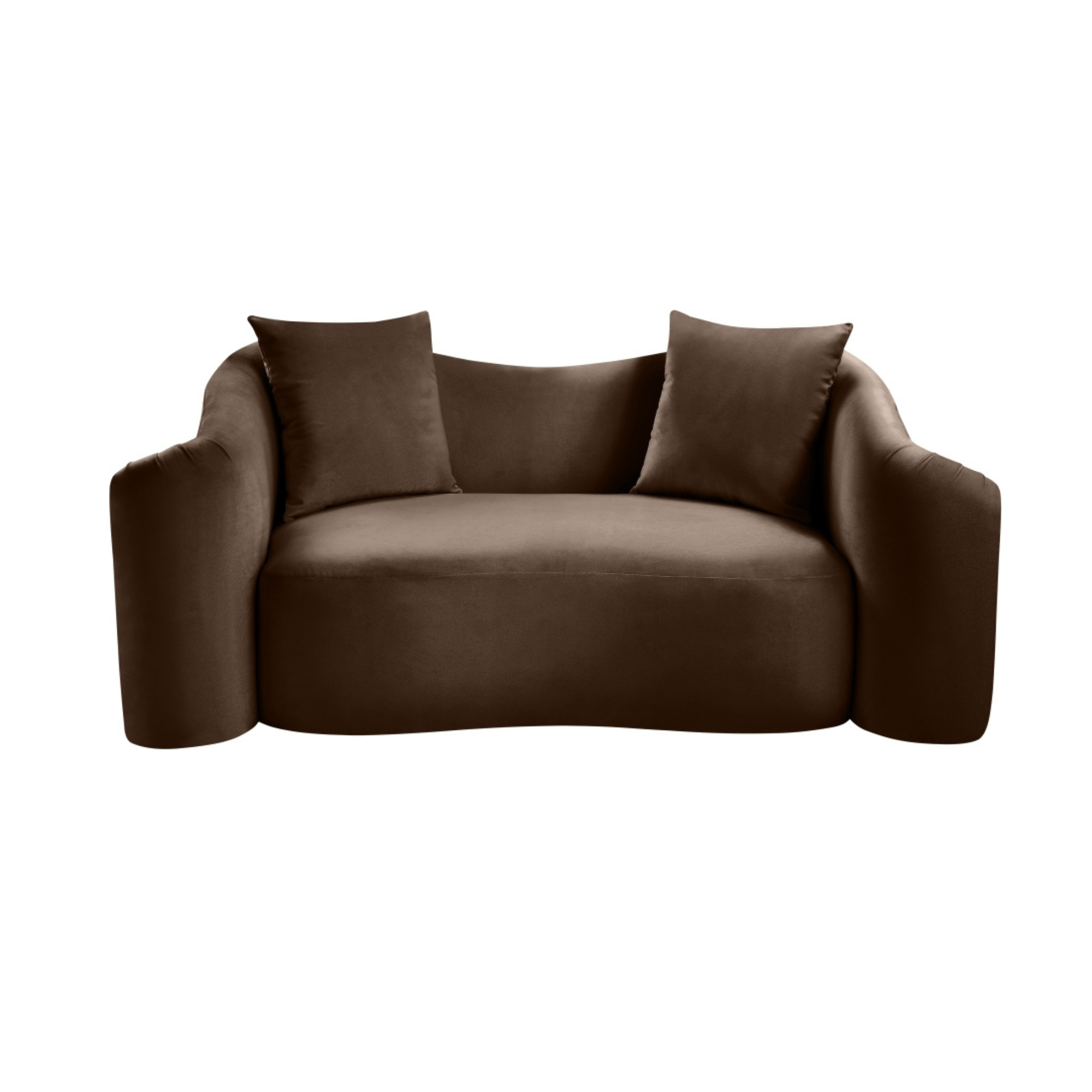 Daston Velvet Loveseat