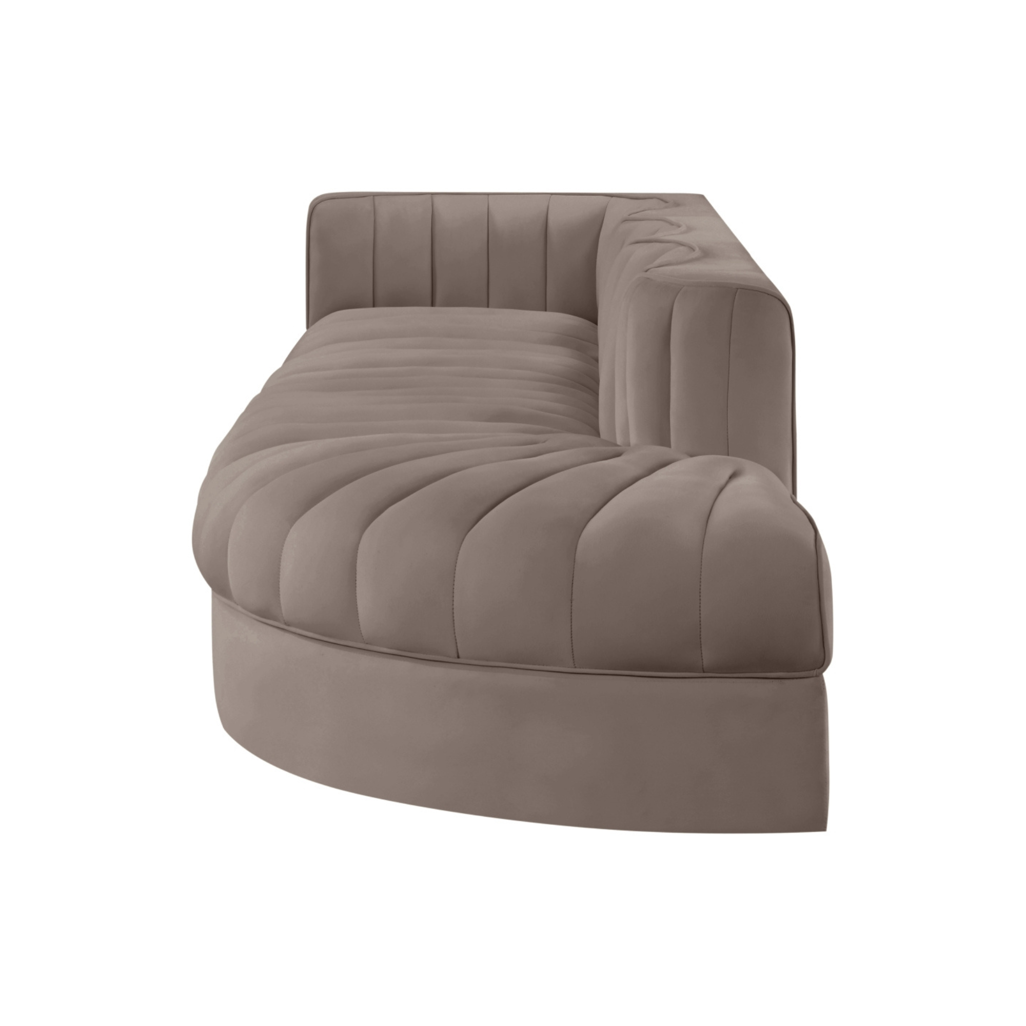 Rummia Velvet 3pc Modular Sofa