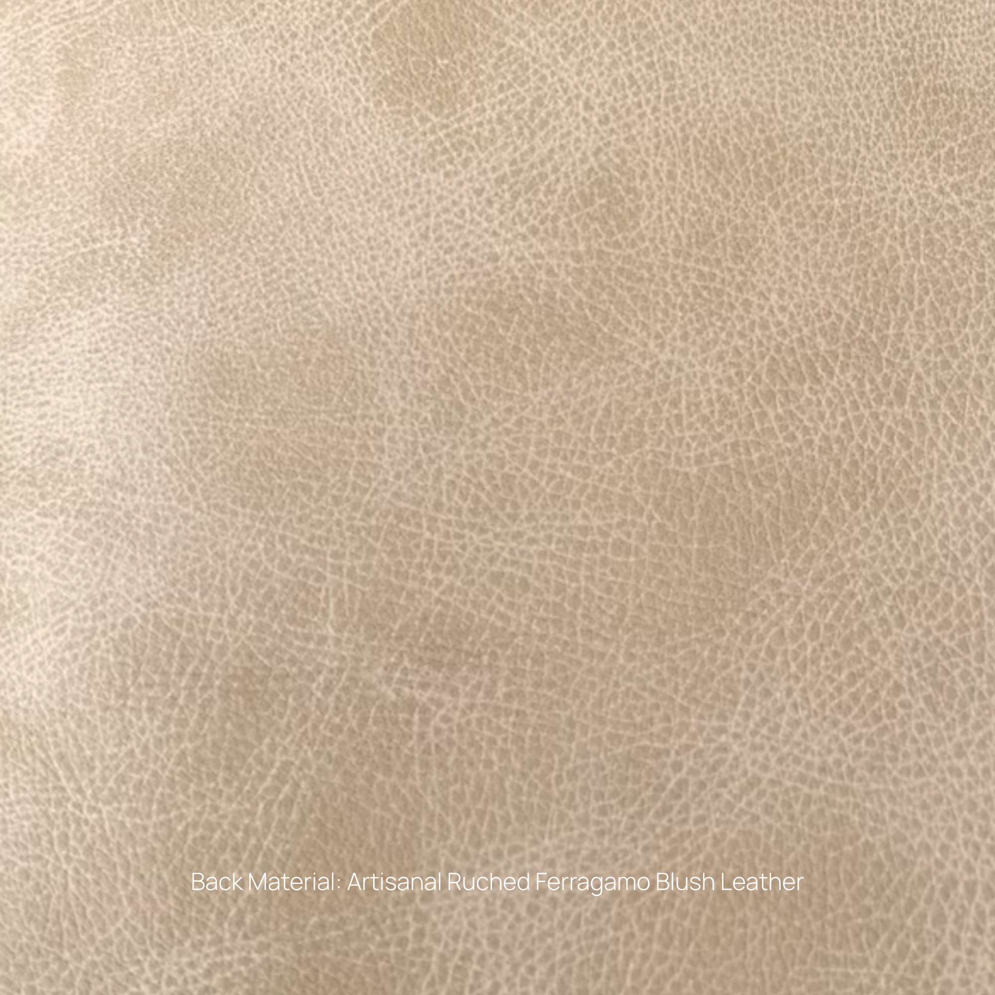 Back Material Artisanal Ruched Ferragamo Blush Leather