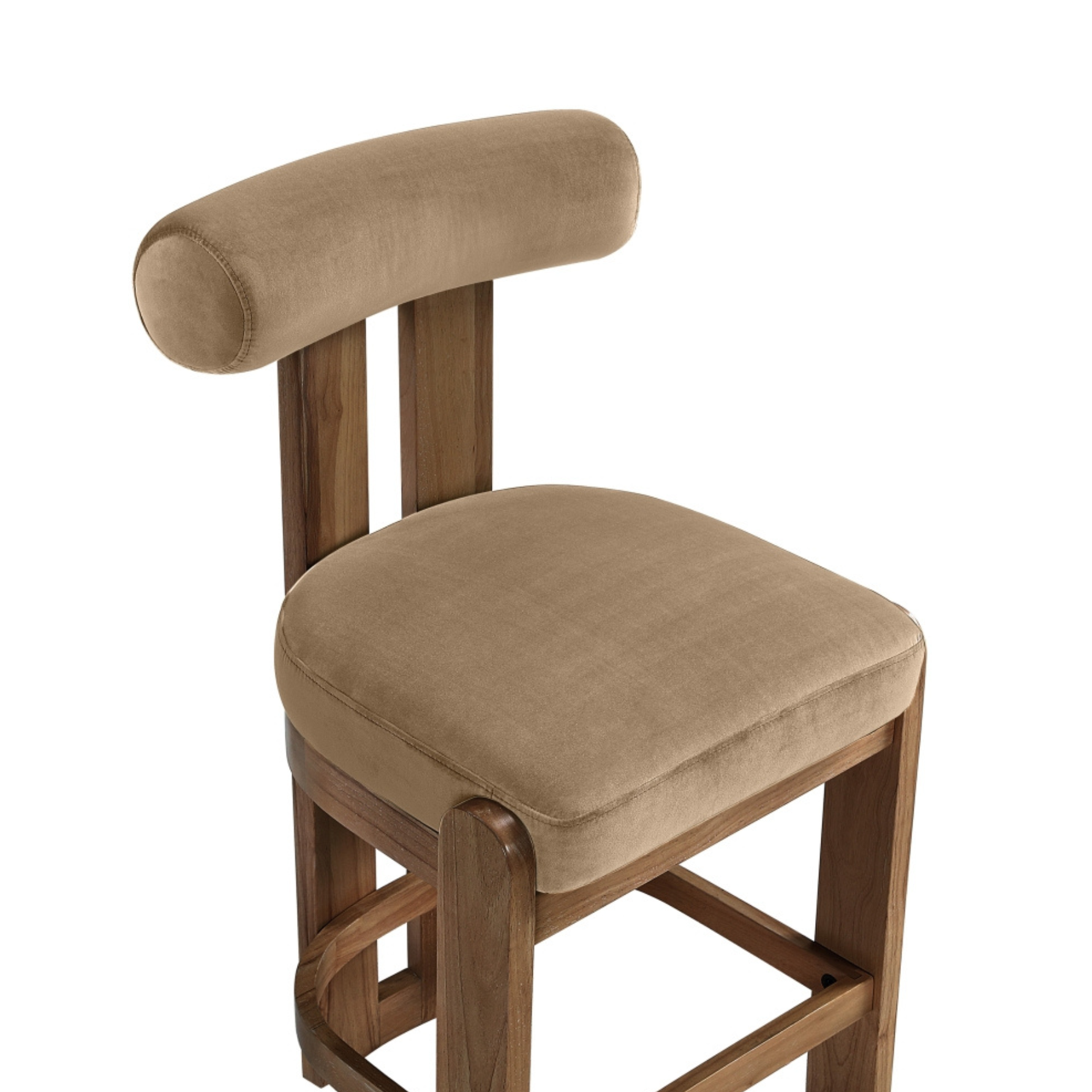 Isla Velvet Counter Stool, Set of 2-Bar + Counter Stools-StyleMeGHD