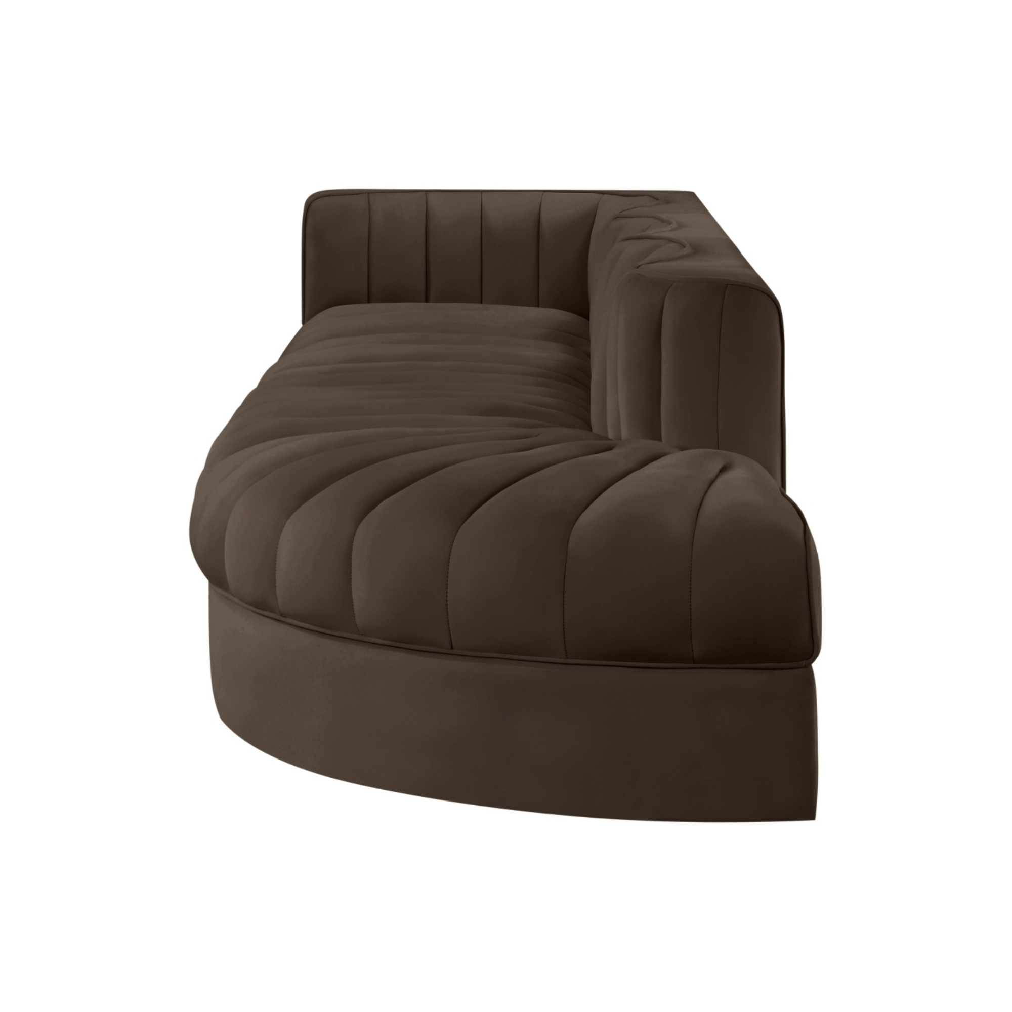 Rumina Velvet 4pc Modular Sectional