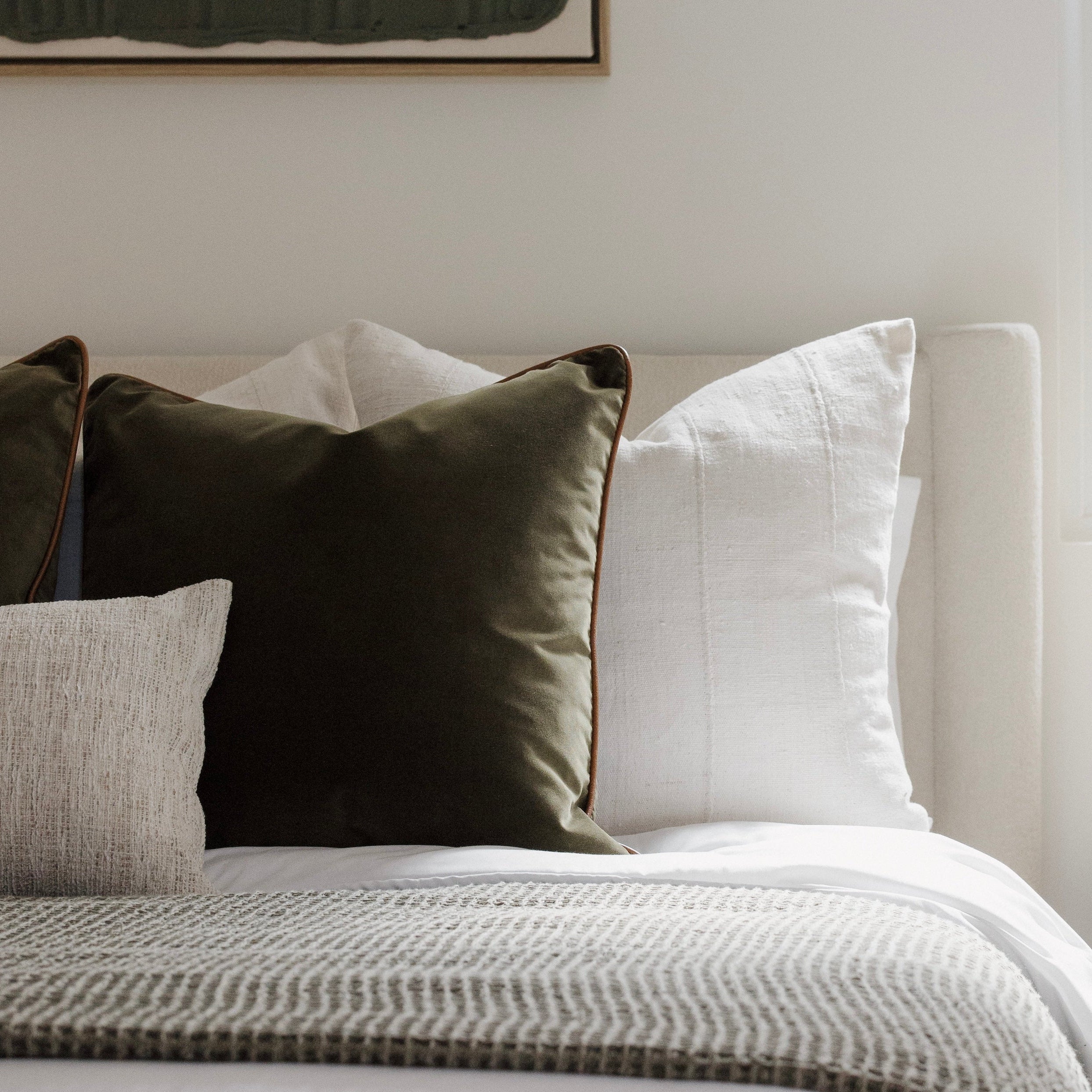 Olive Pillow, Set of 2-Throw Pillows-StyleMeGHD