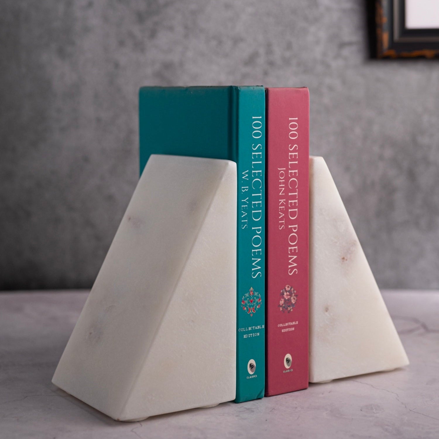 Rimini Marble Bookends