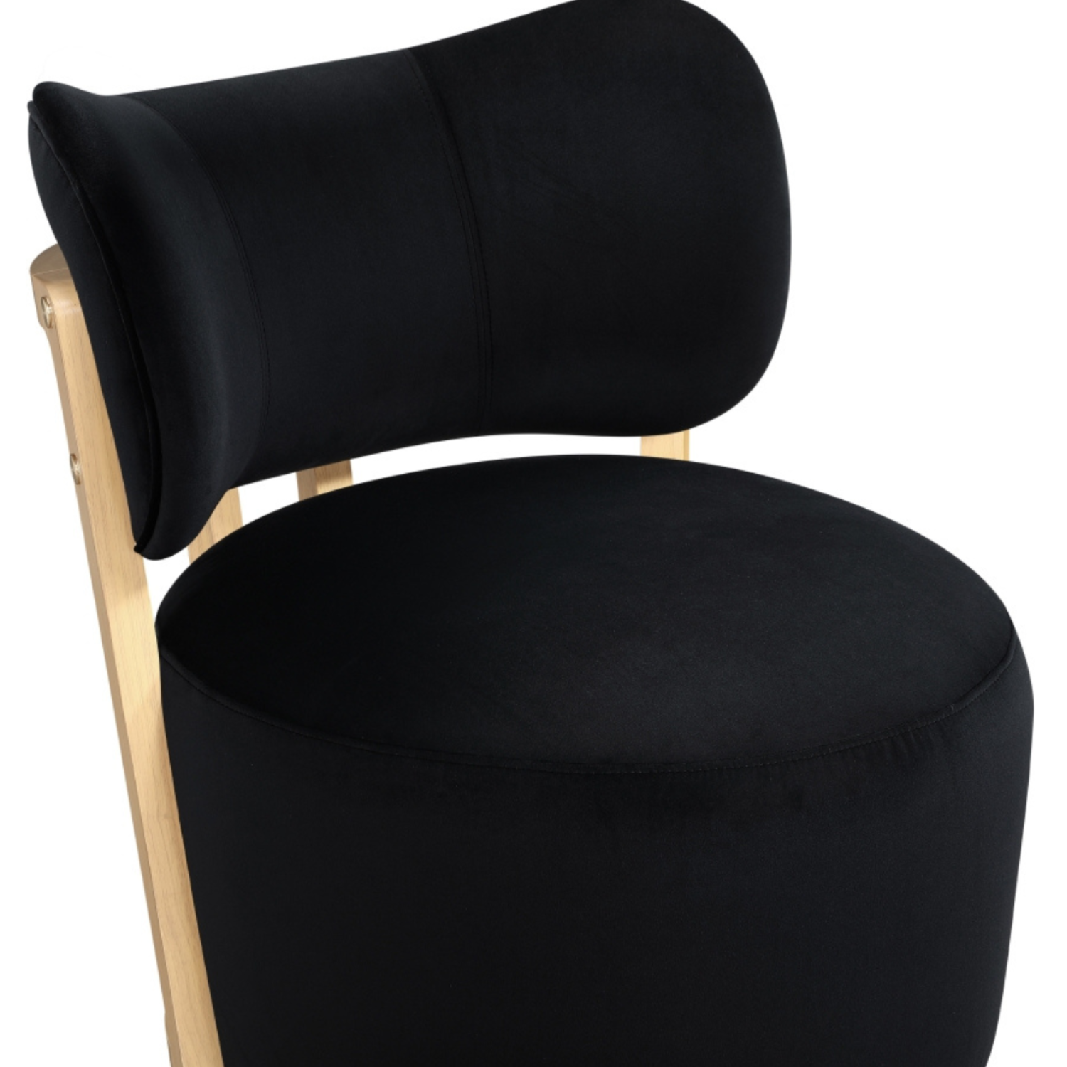 Velara Velvet Swivel Chair