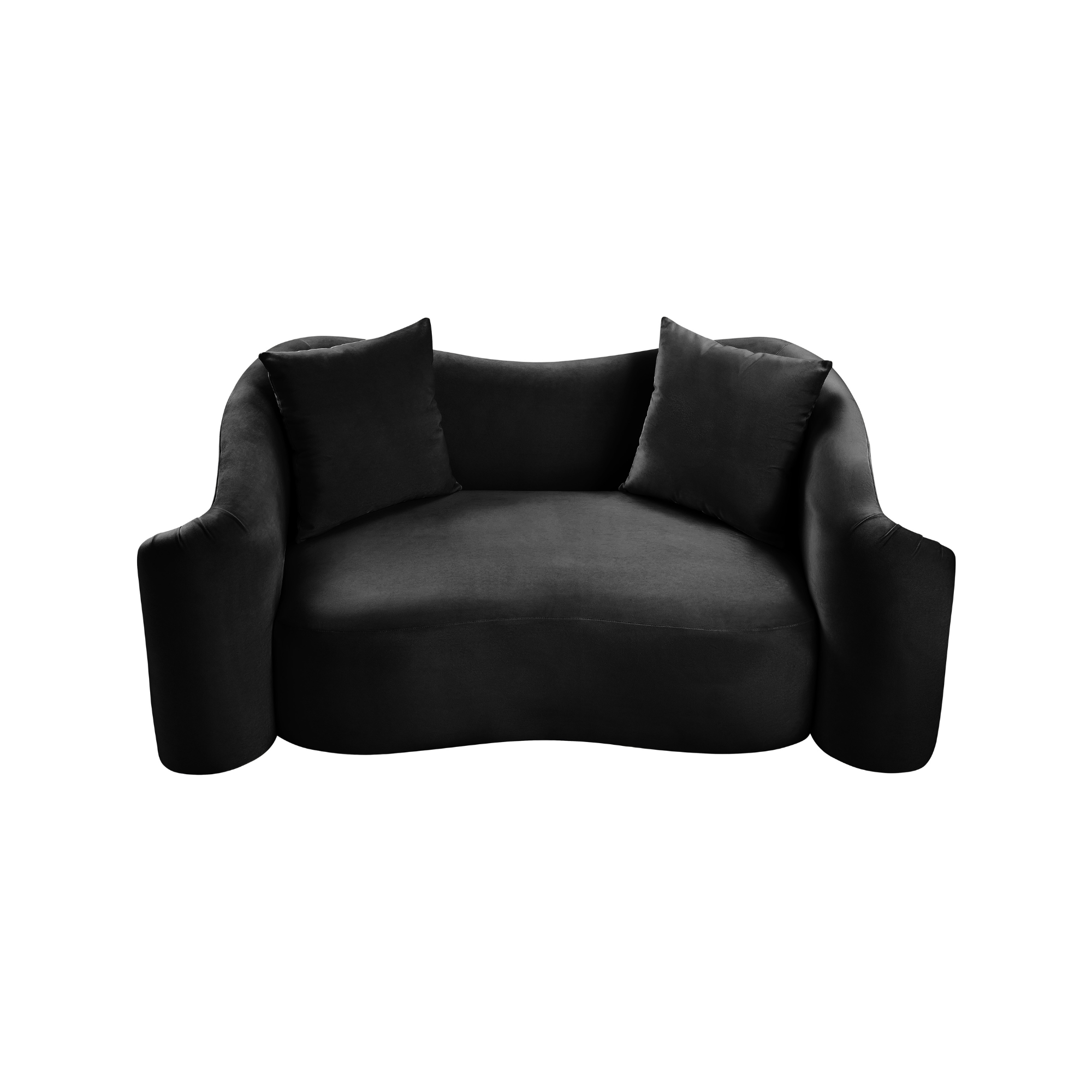 Daston Velvet Loveseat