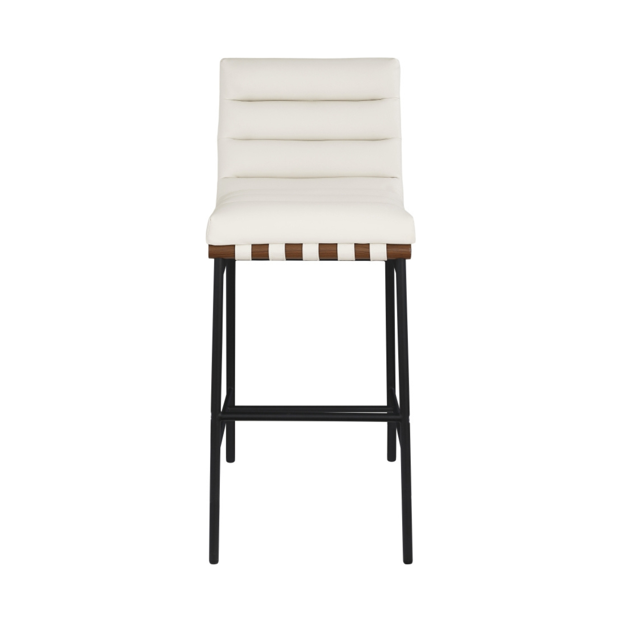 Rhea Leather Bar Stool-Bar + Counter Stools-StyleMeGHD