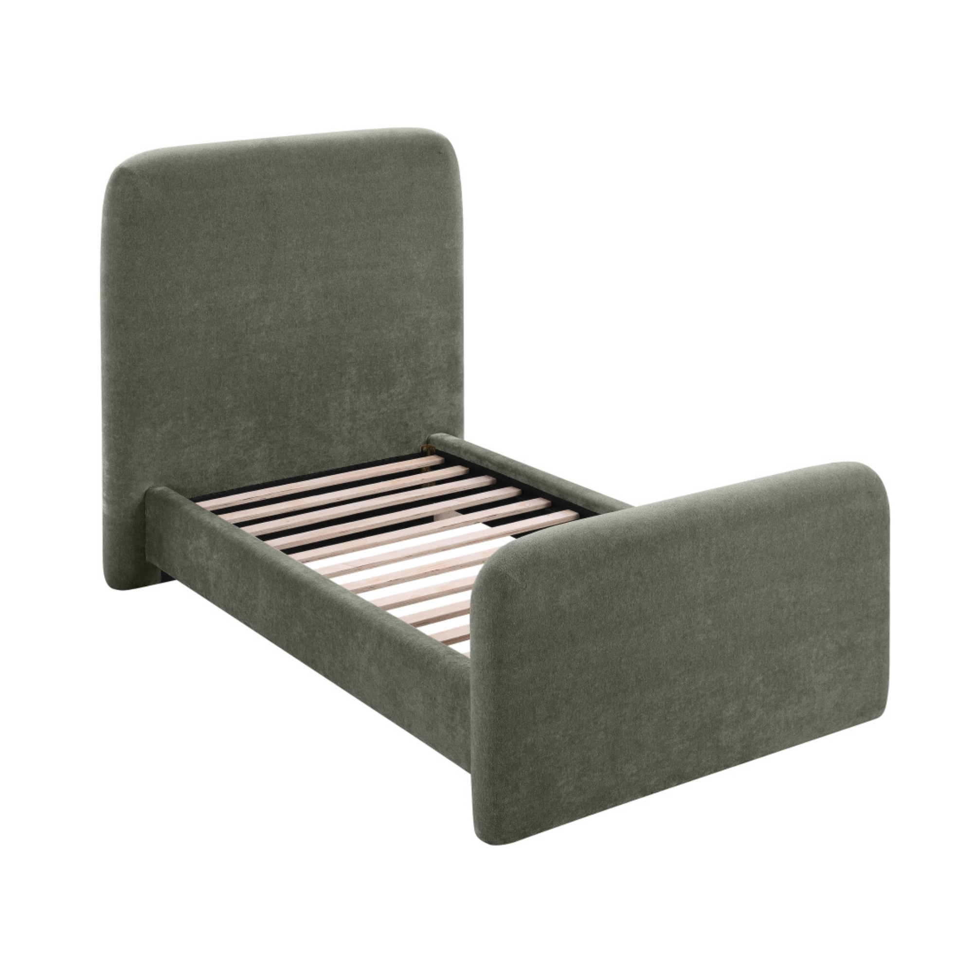 Sable Fabric Bed-Beds + Headboards-StyleMeGHD