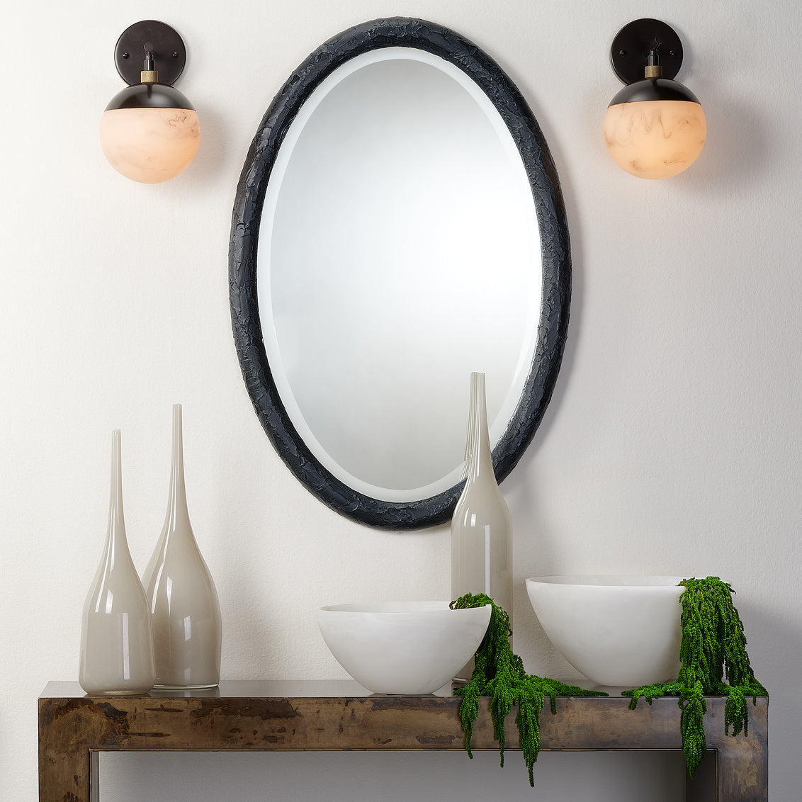 Alabaster Wall Sconce