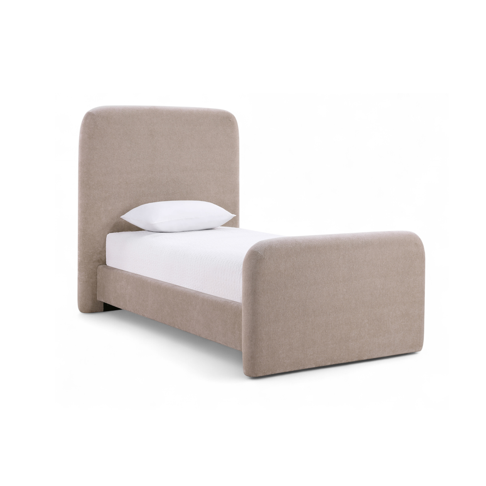 Sable Fabric Bed-Beds + Headboards-StyleMeGHD