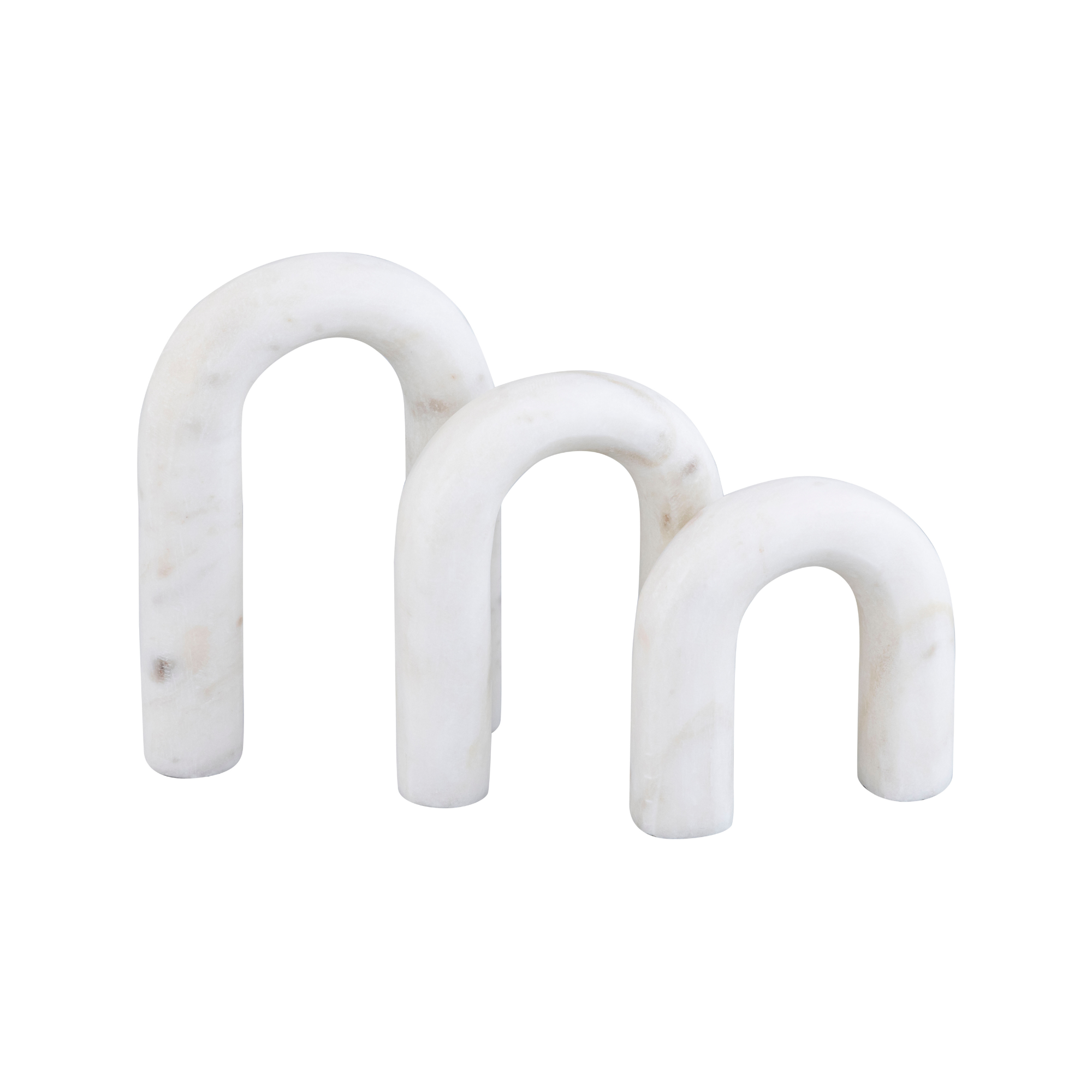 Soren Marble Object, Set of 3