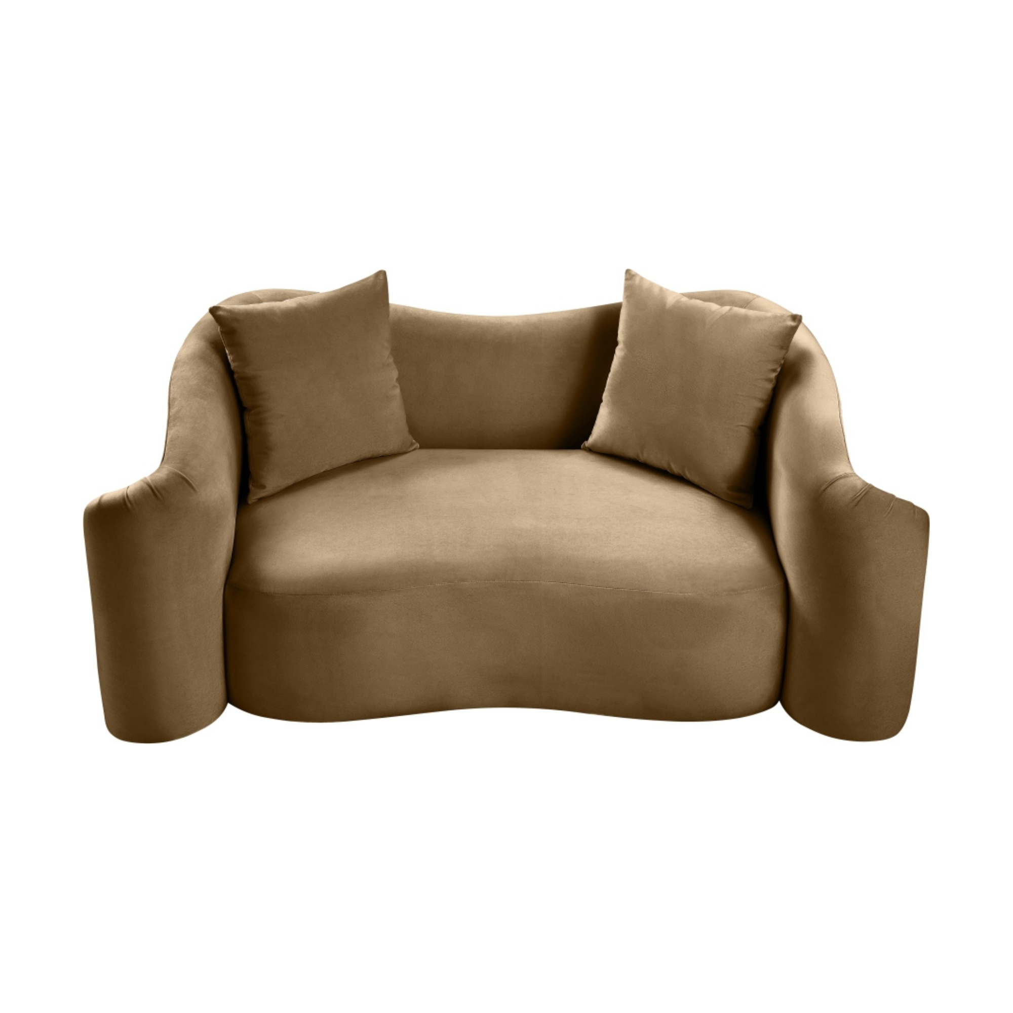 Daston Velvet Loveseat
