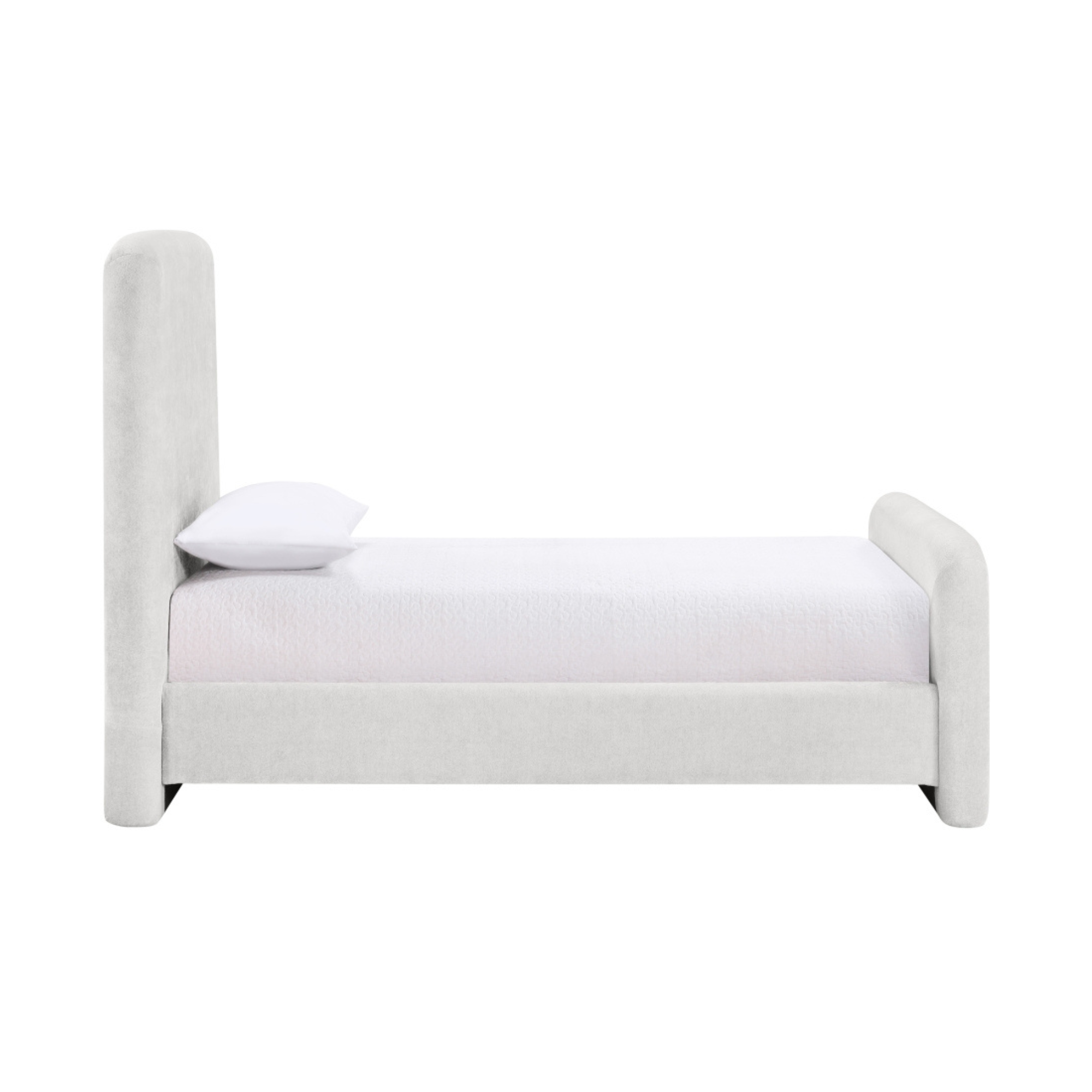 Sable Fabric Bed-Beds + Headboards-StyleMeGHD