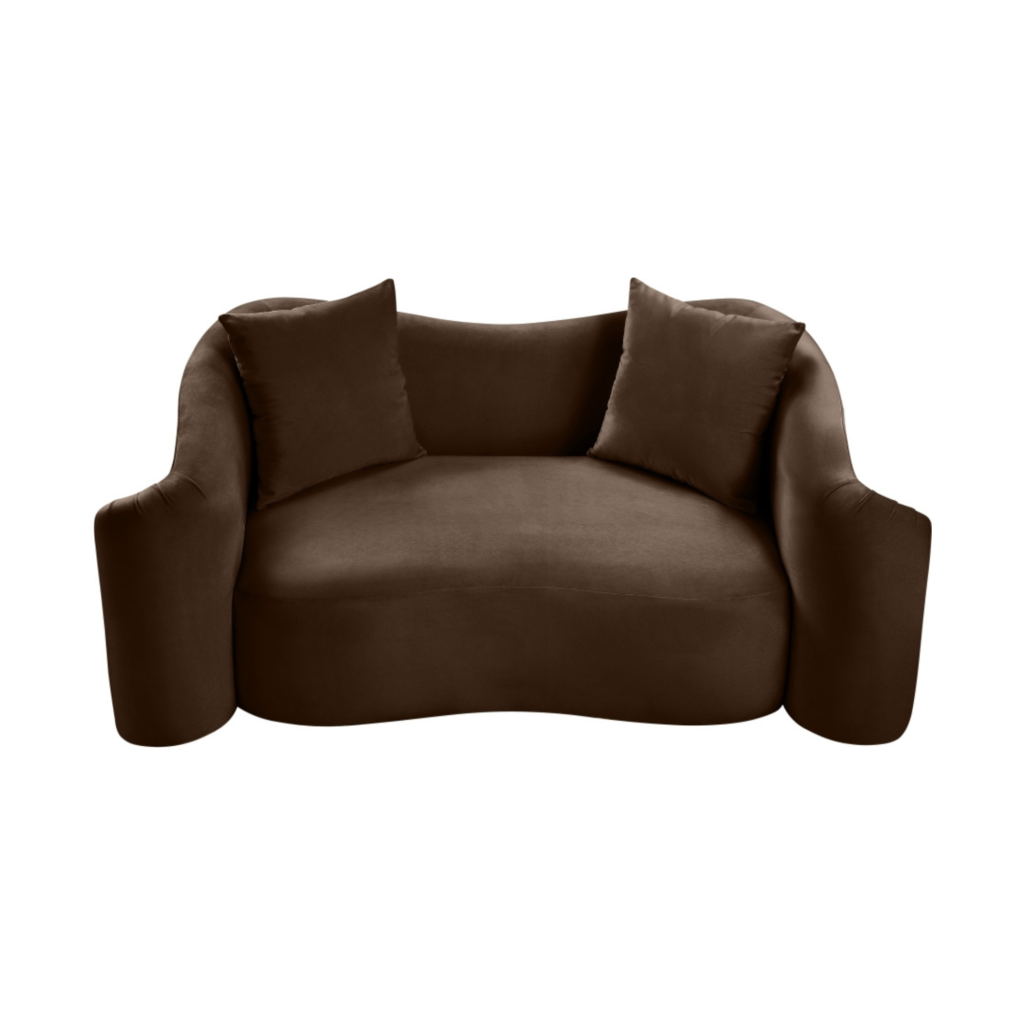 Daston Velvet Loveseat