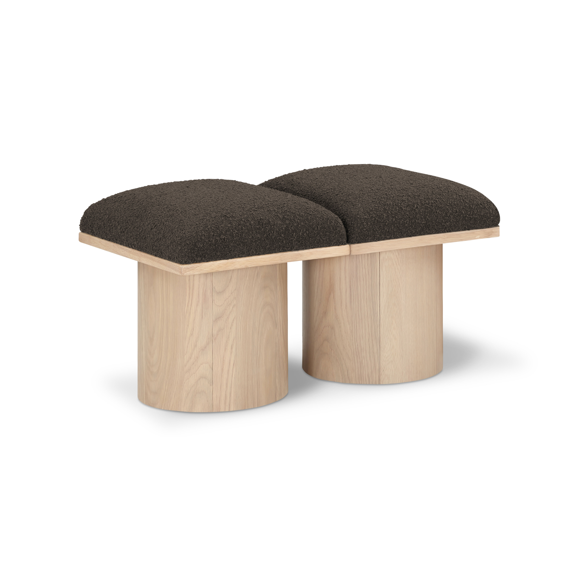 Pavaro Boucle 2pc Modular Bench
