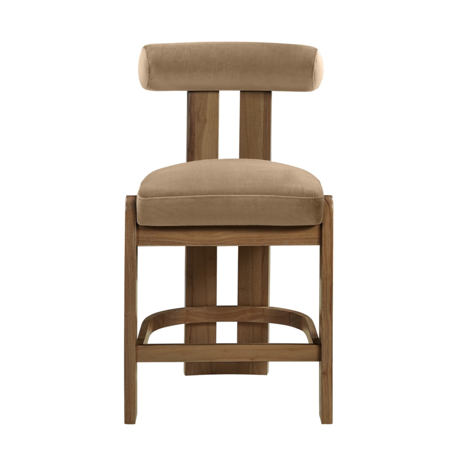 Isla Velvet Counter Stool, Set of 2-Bar + Counter Stools-StyleMeGHD