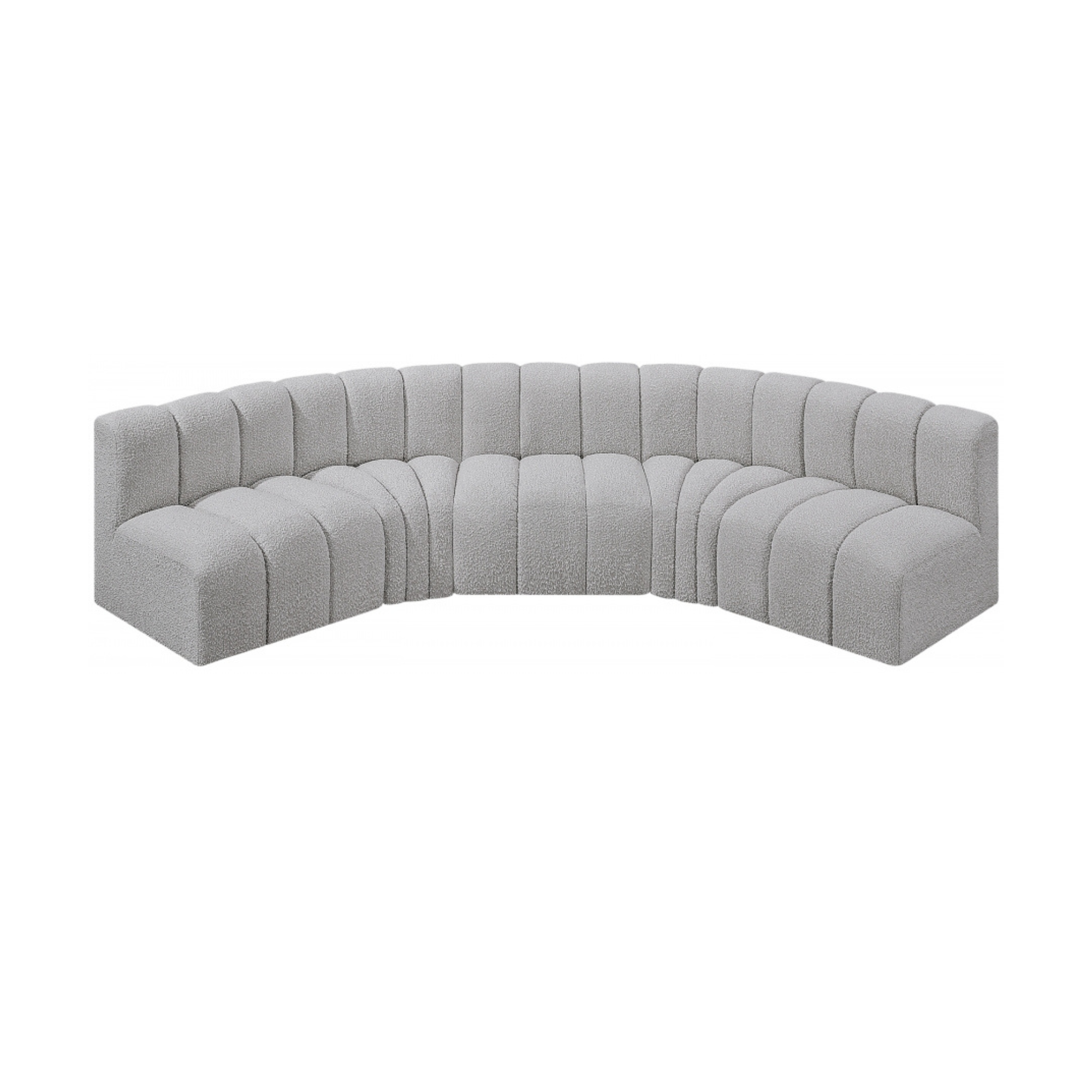 Arcelle Boucle 5pc Modular Sectional