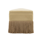 Tivora Fringe Ottoman