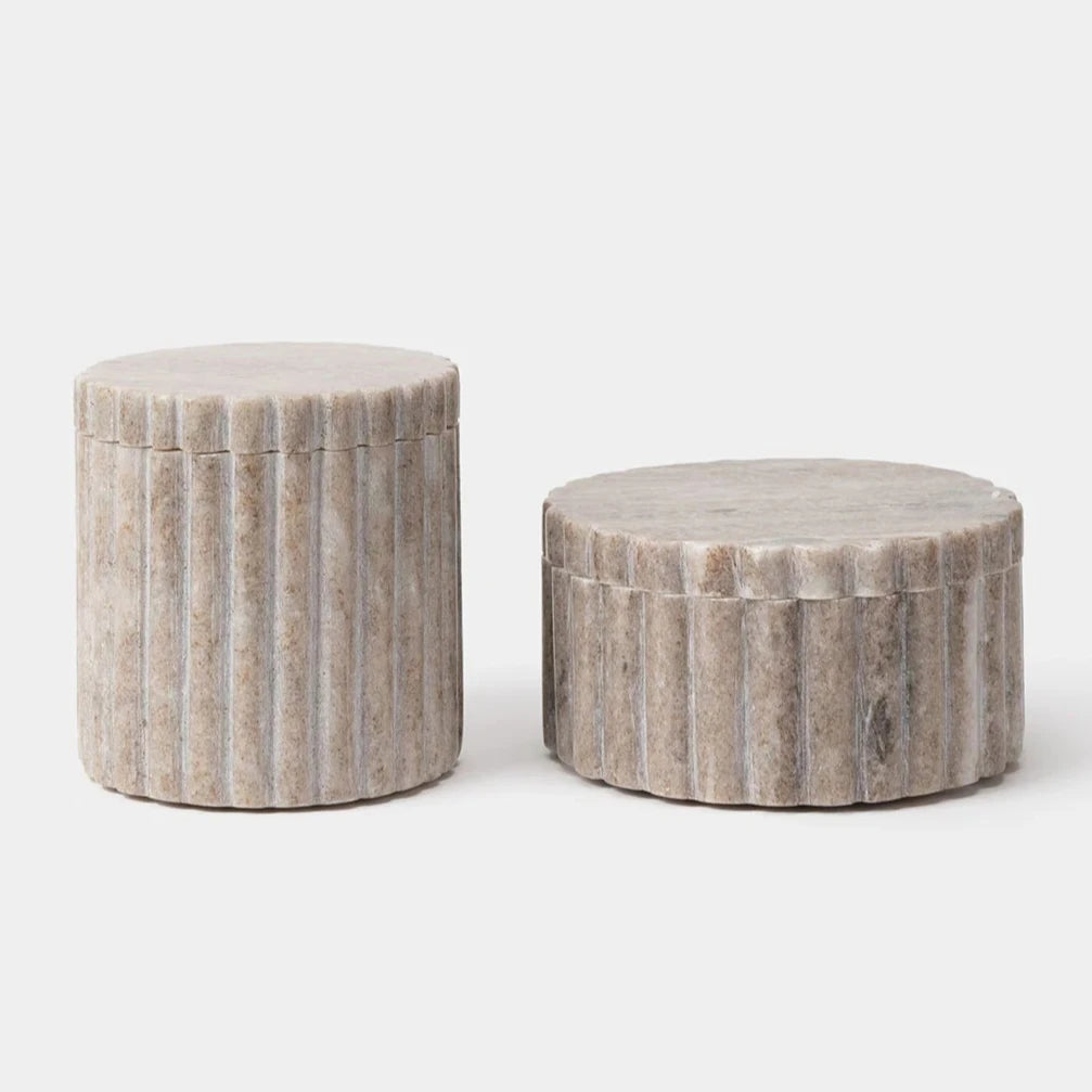 Maya Marble Canister