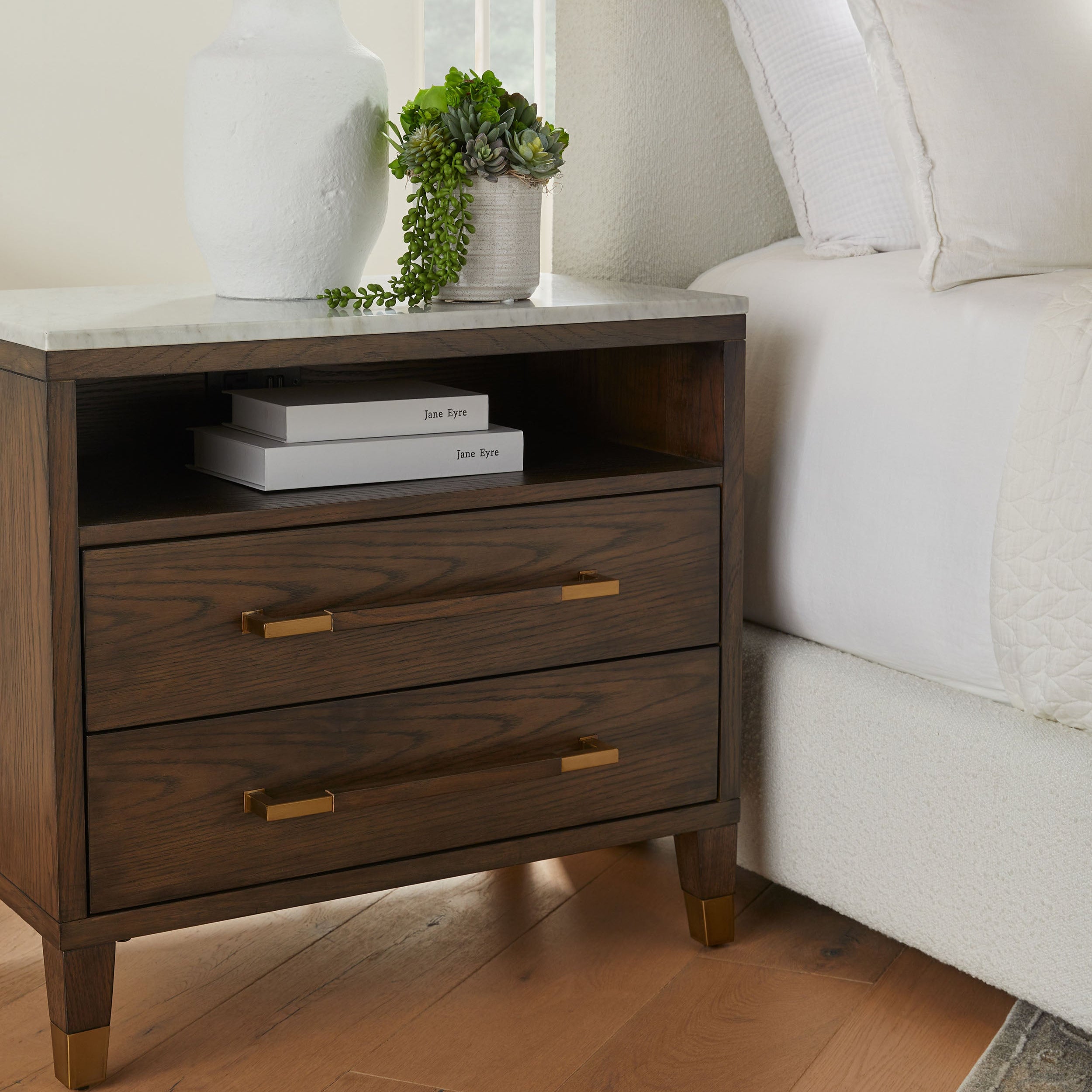 Connor 2-Drawer Nightstand