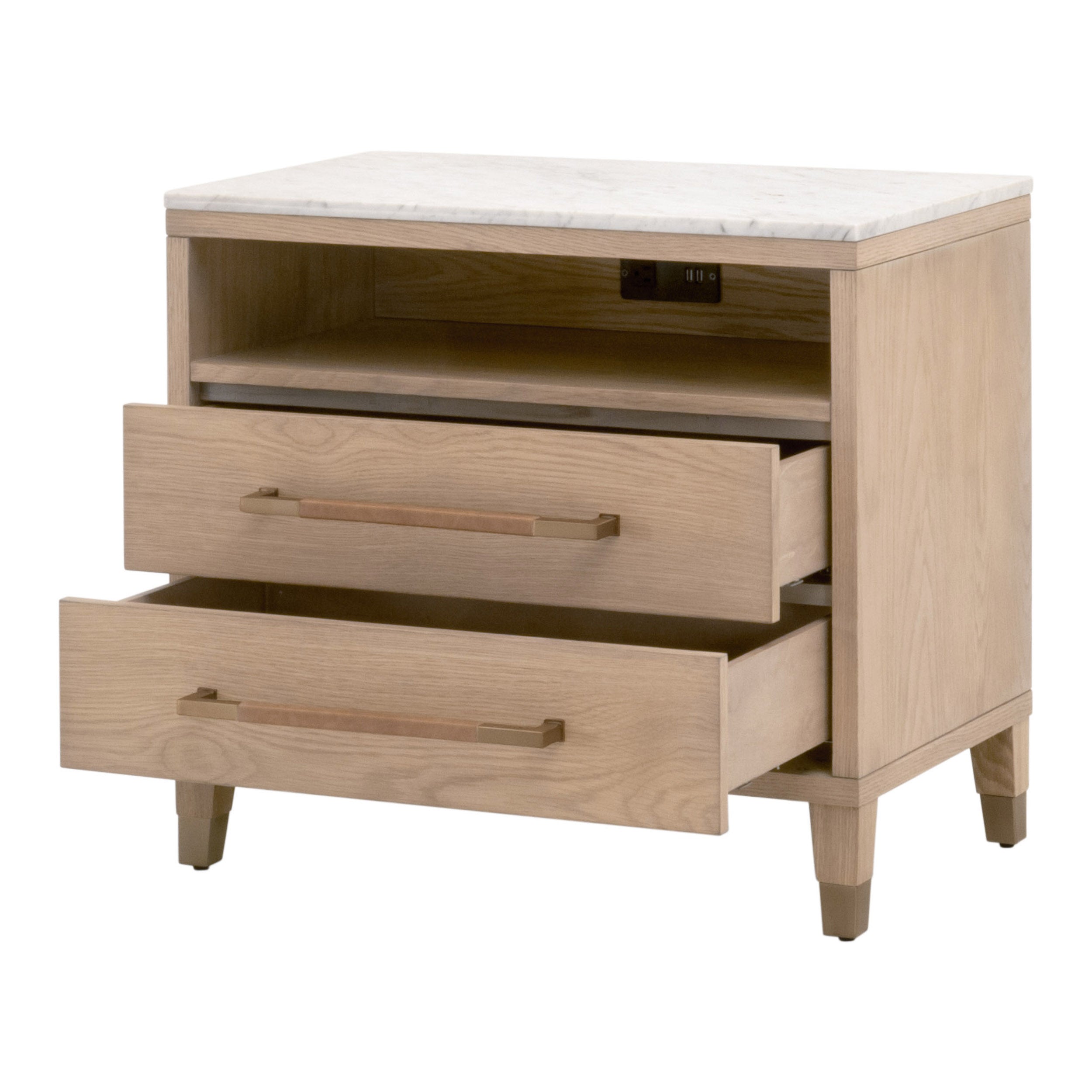 Connor 2-Drawer Nightstand-Nightstands-StyleMeGHD