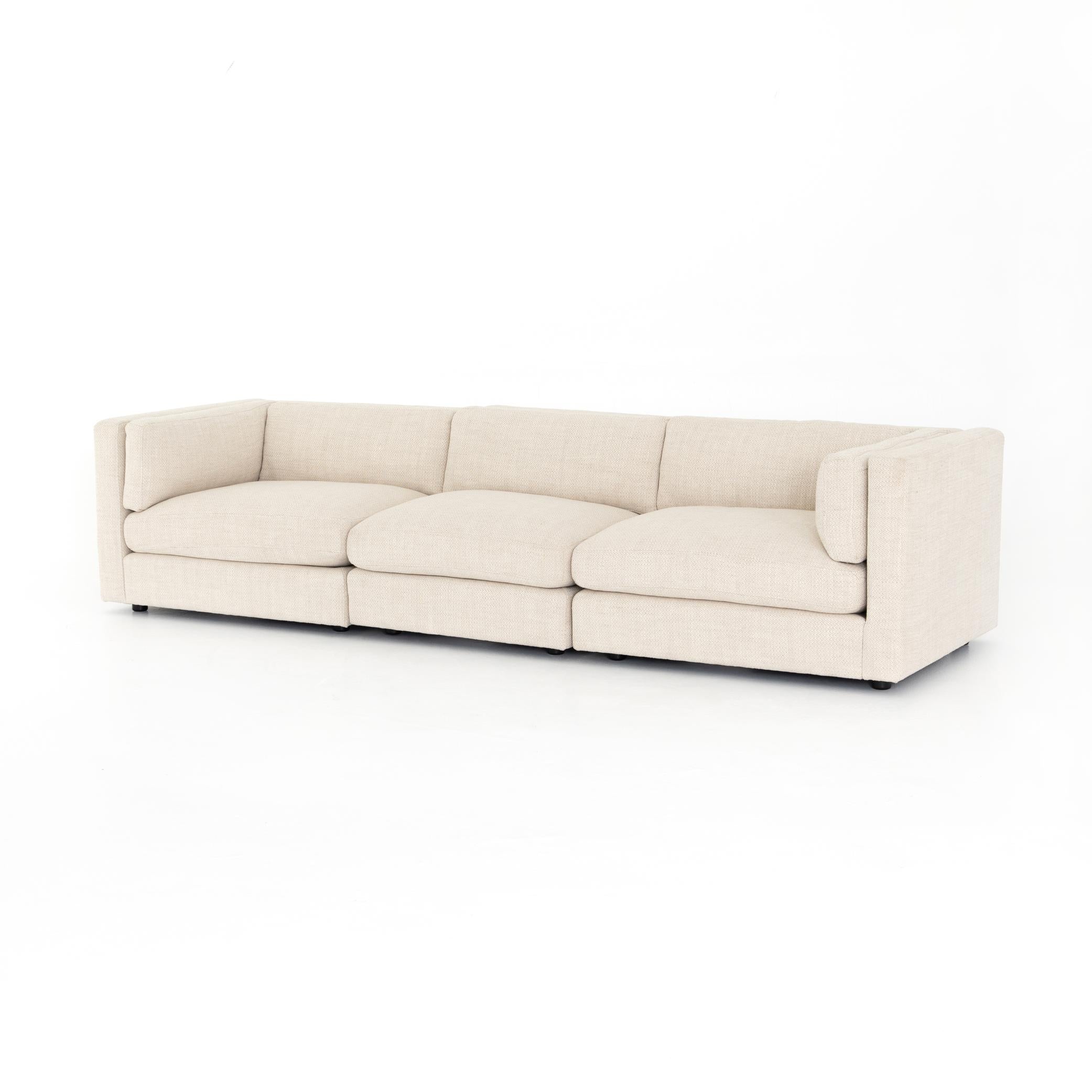 Cosette 3-Pc Sectional