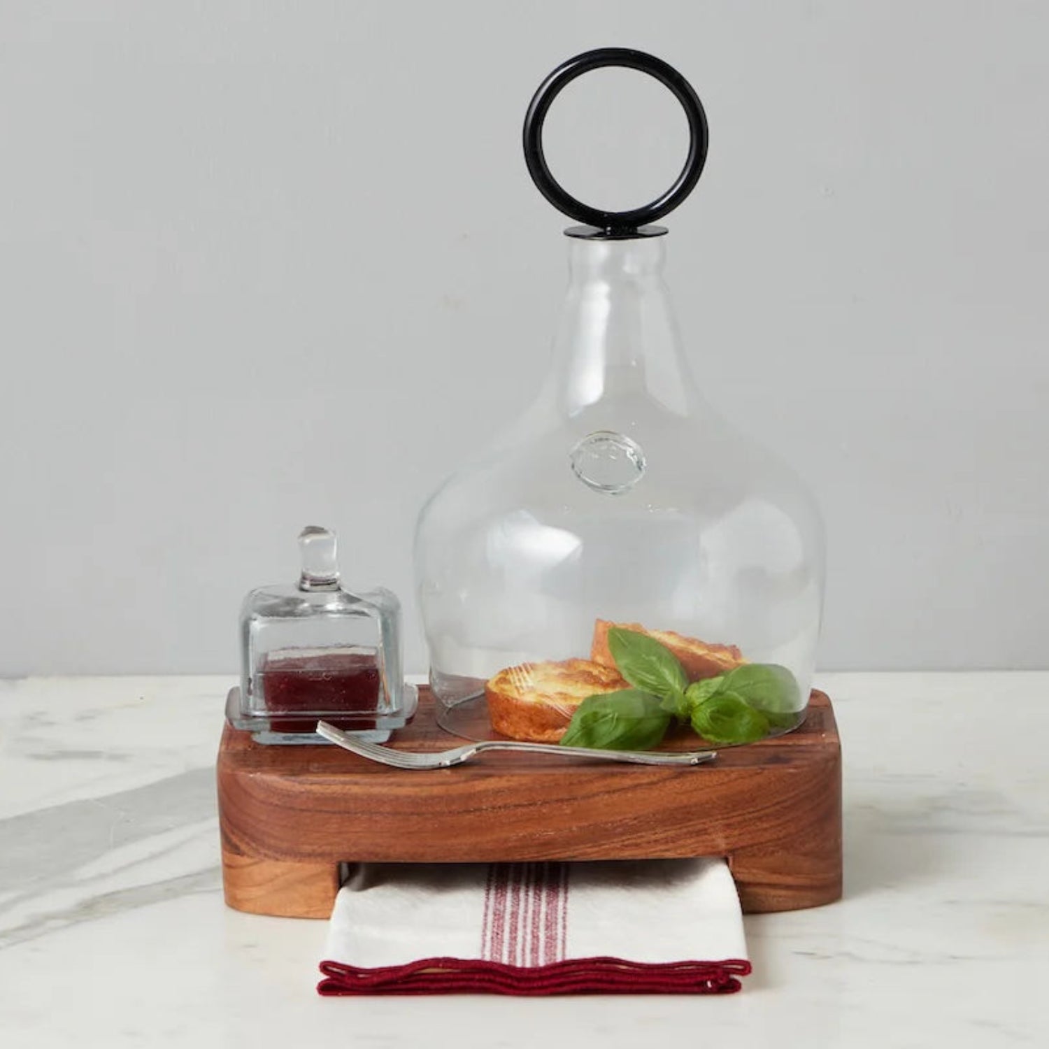 Linea Glass Cloche Food Cover