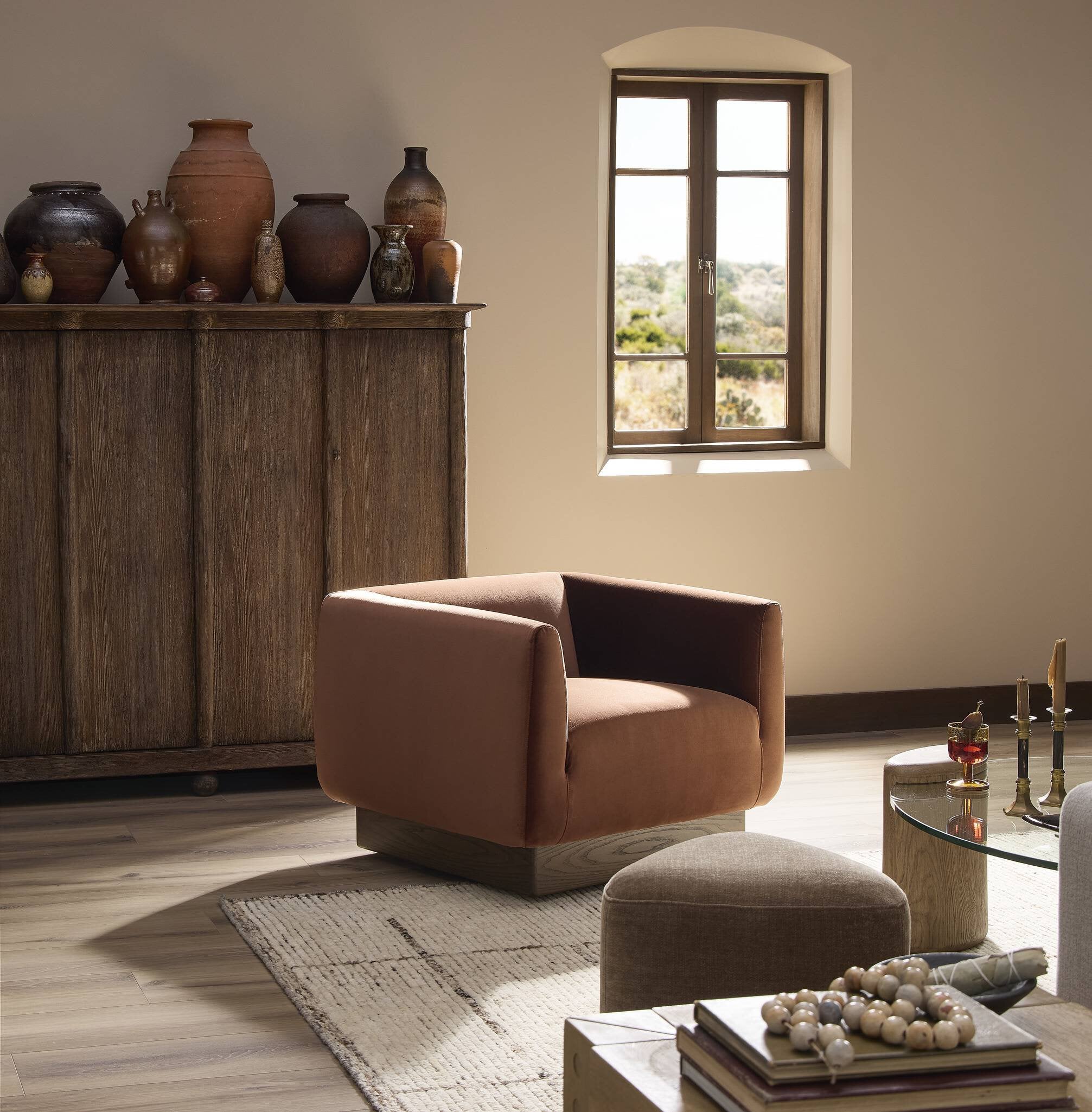 Samira Swivel Chair - StyleMeGHD - Chairs