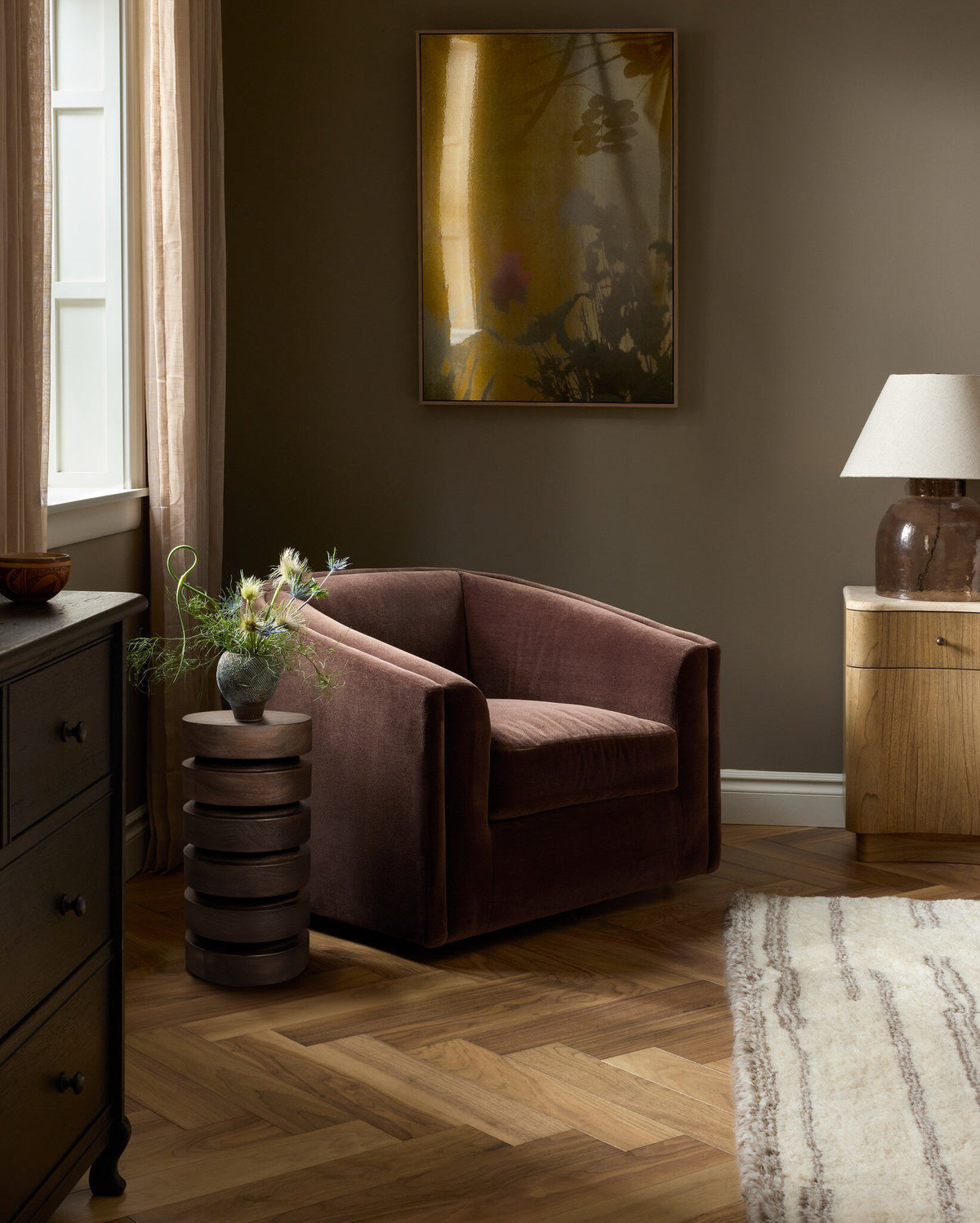 Elias Swivel Chair - StyleMeGHD - Chairs