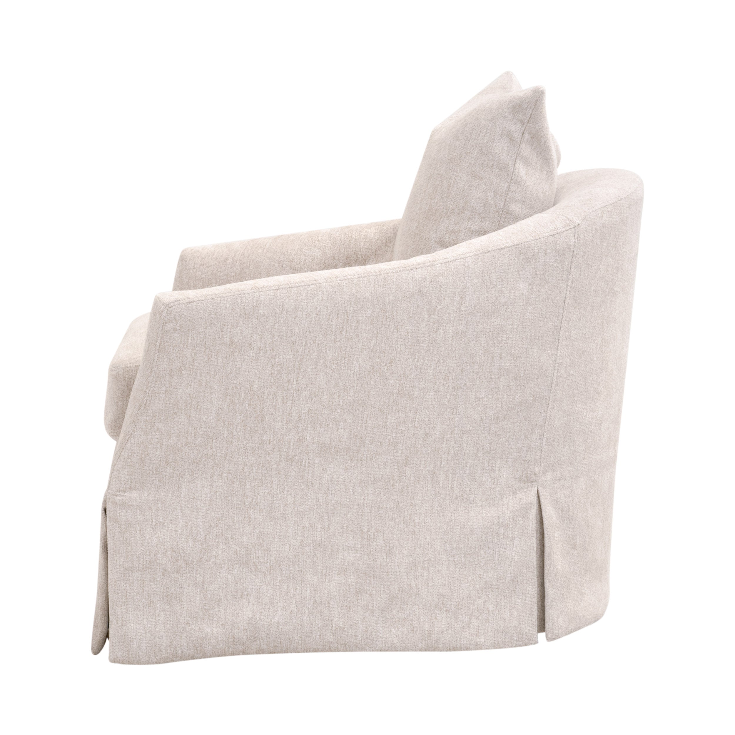 Florence Slipcover Swivel Chair