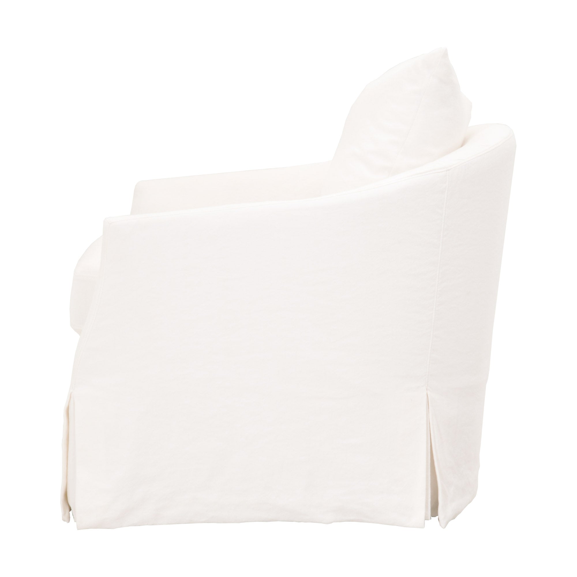 Florence Slipcover Swivel Chair