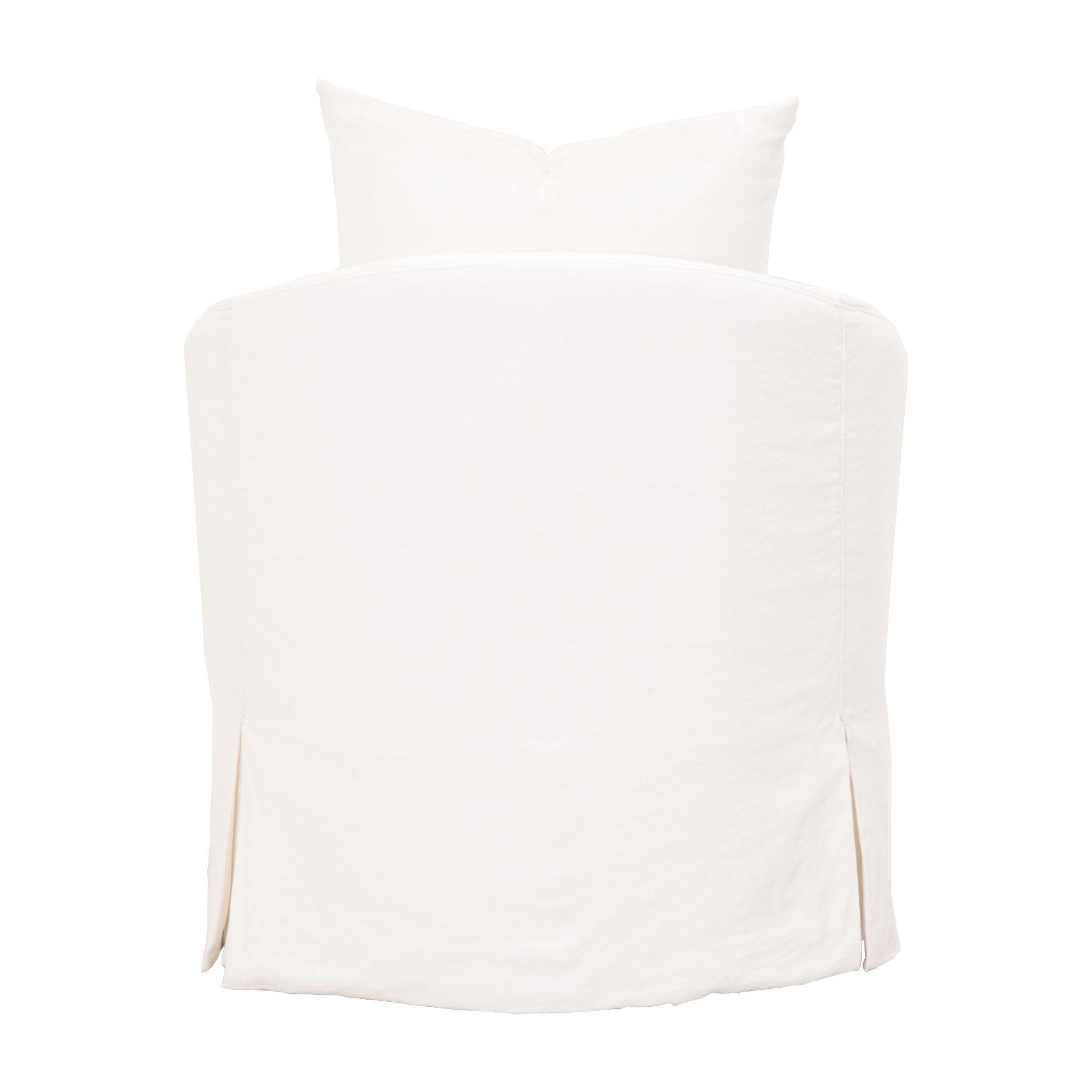 Florence Slipcover Swivel Chair-Chairs-StyleMeGHD