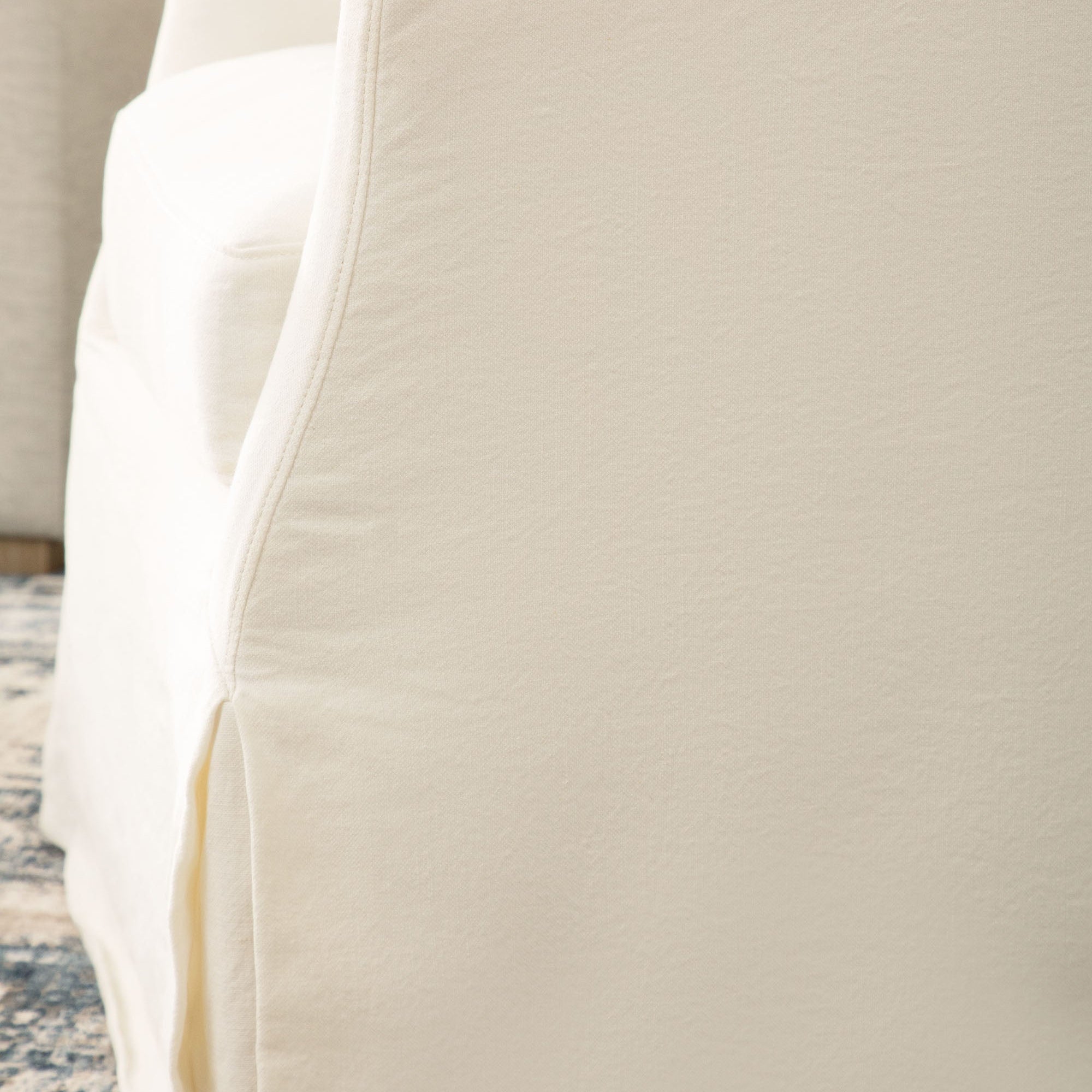 Florence Slipcover Swivel Chair