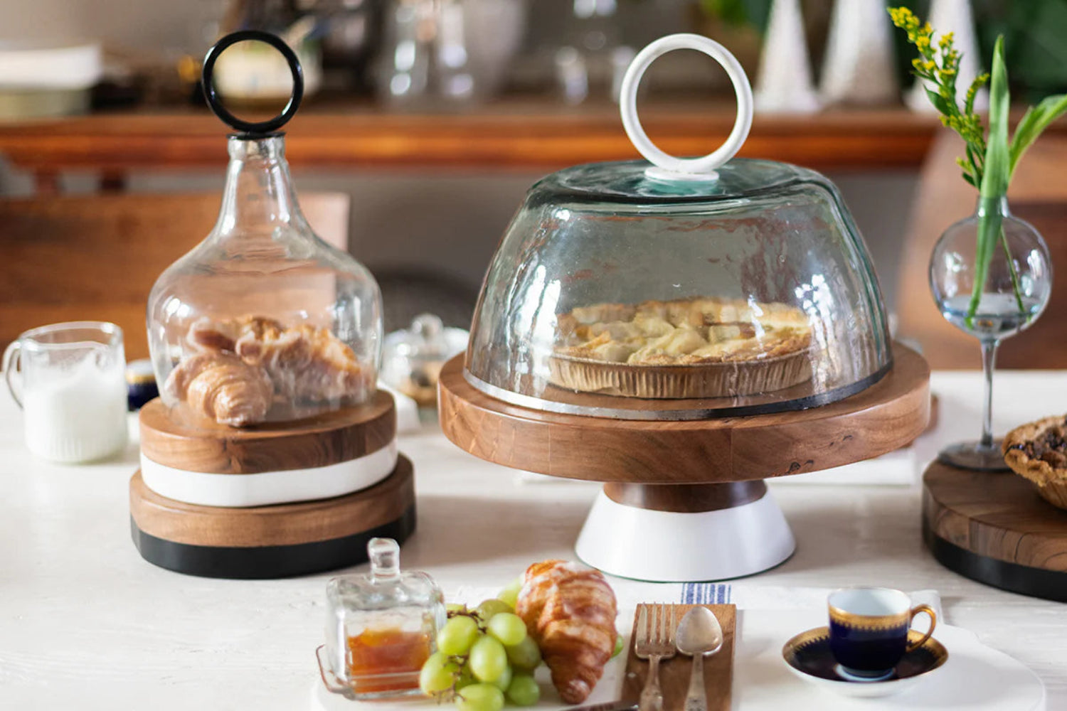 Linea Glass Cloche Food Cover