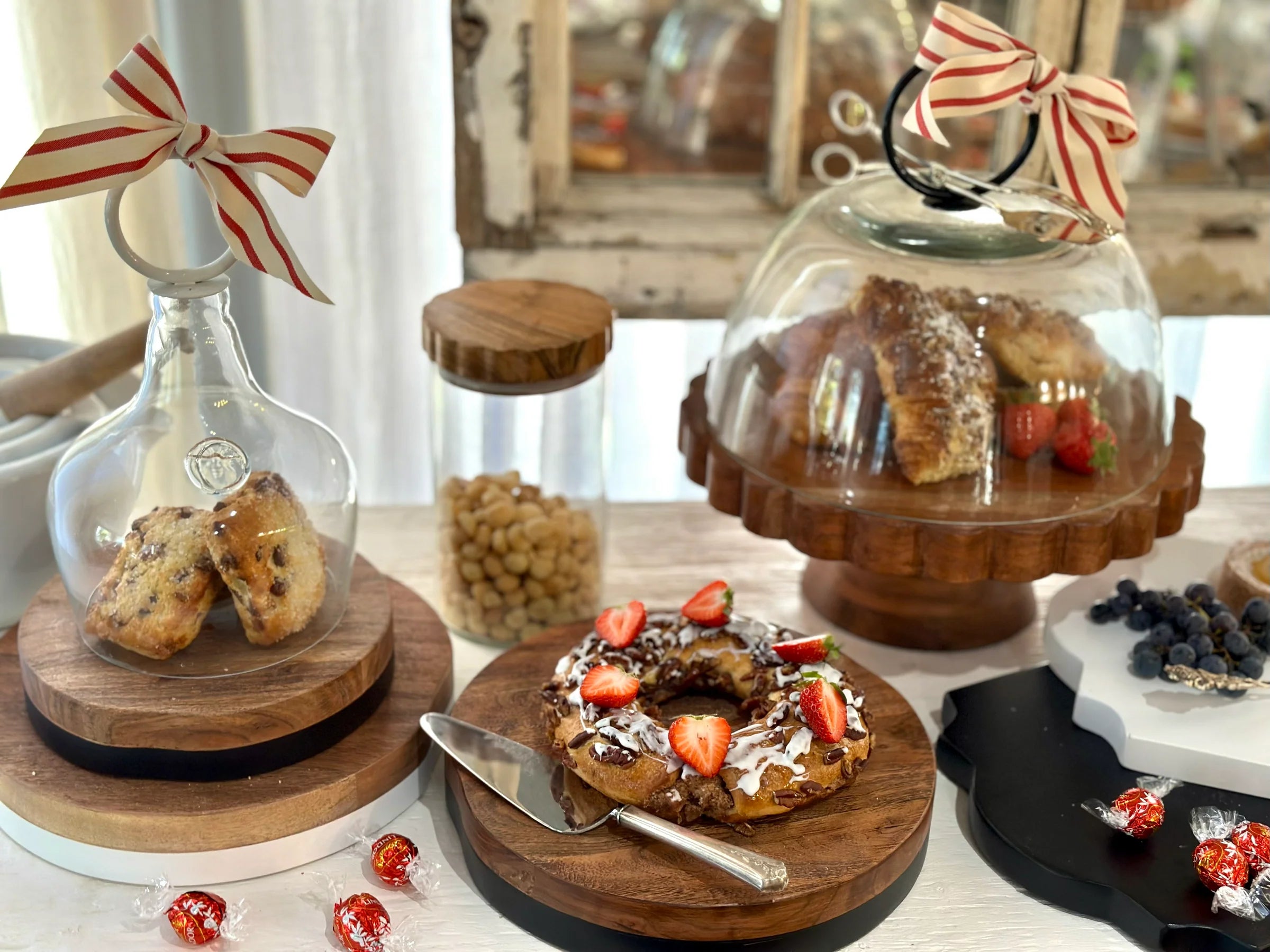 Linea Glass Cloche Food Cover