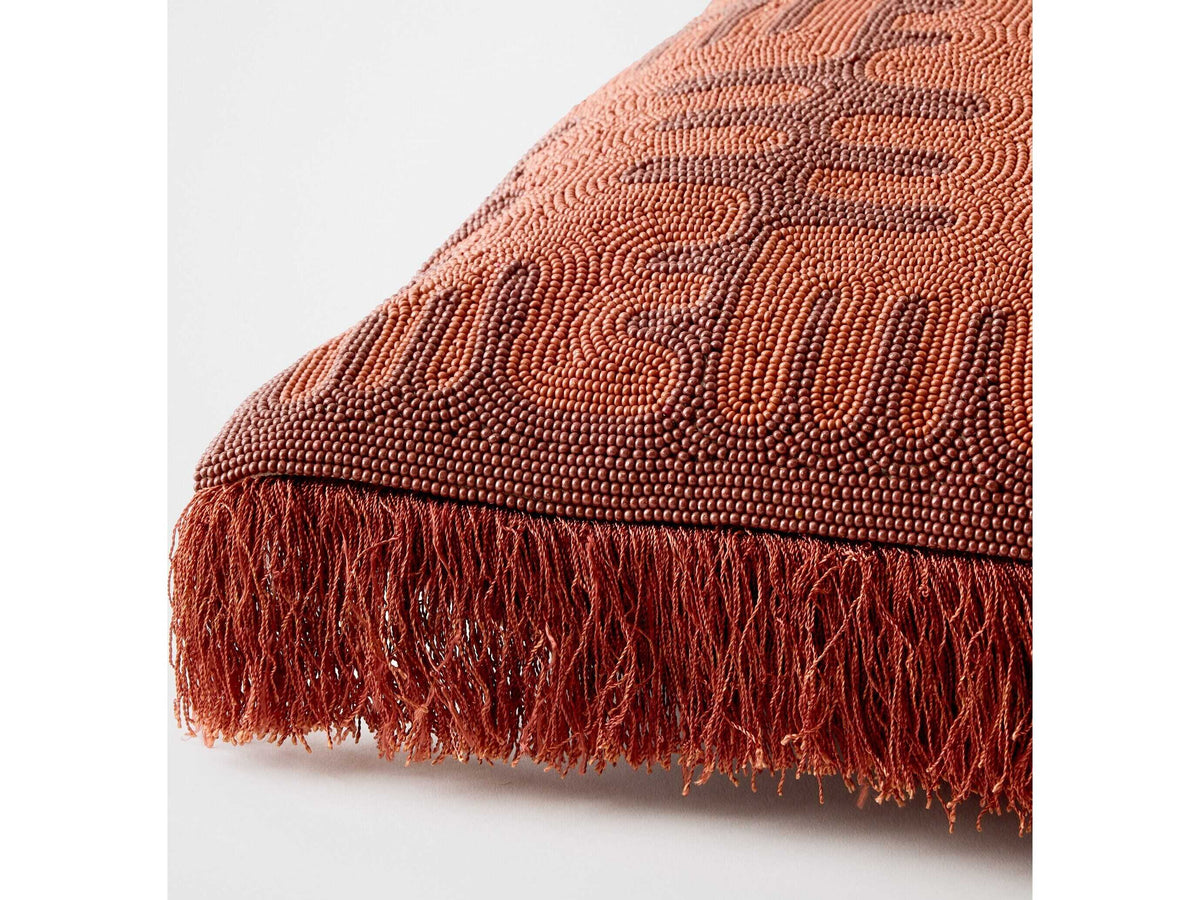 Vela Beaded Pillow