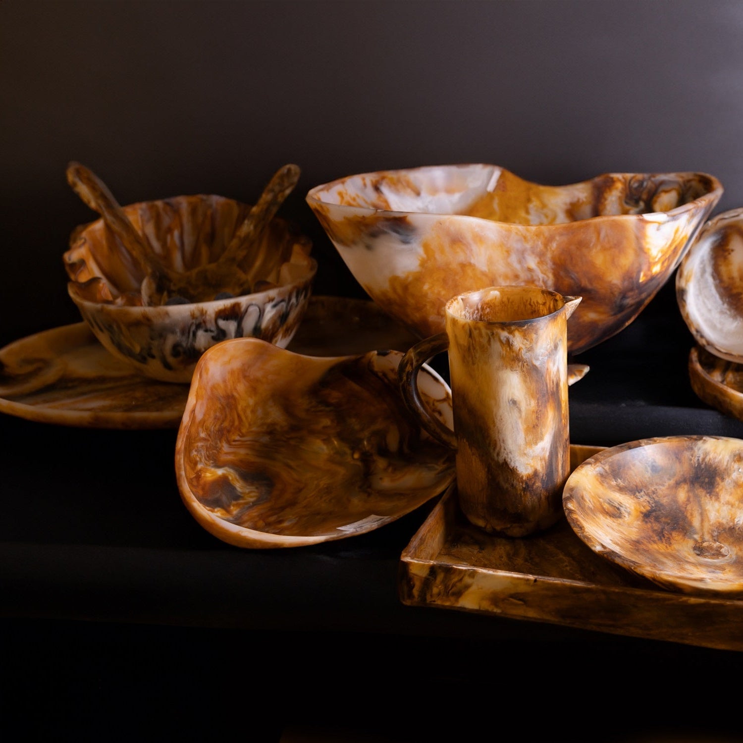 Kiara Salad Server Set