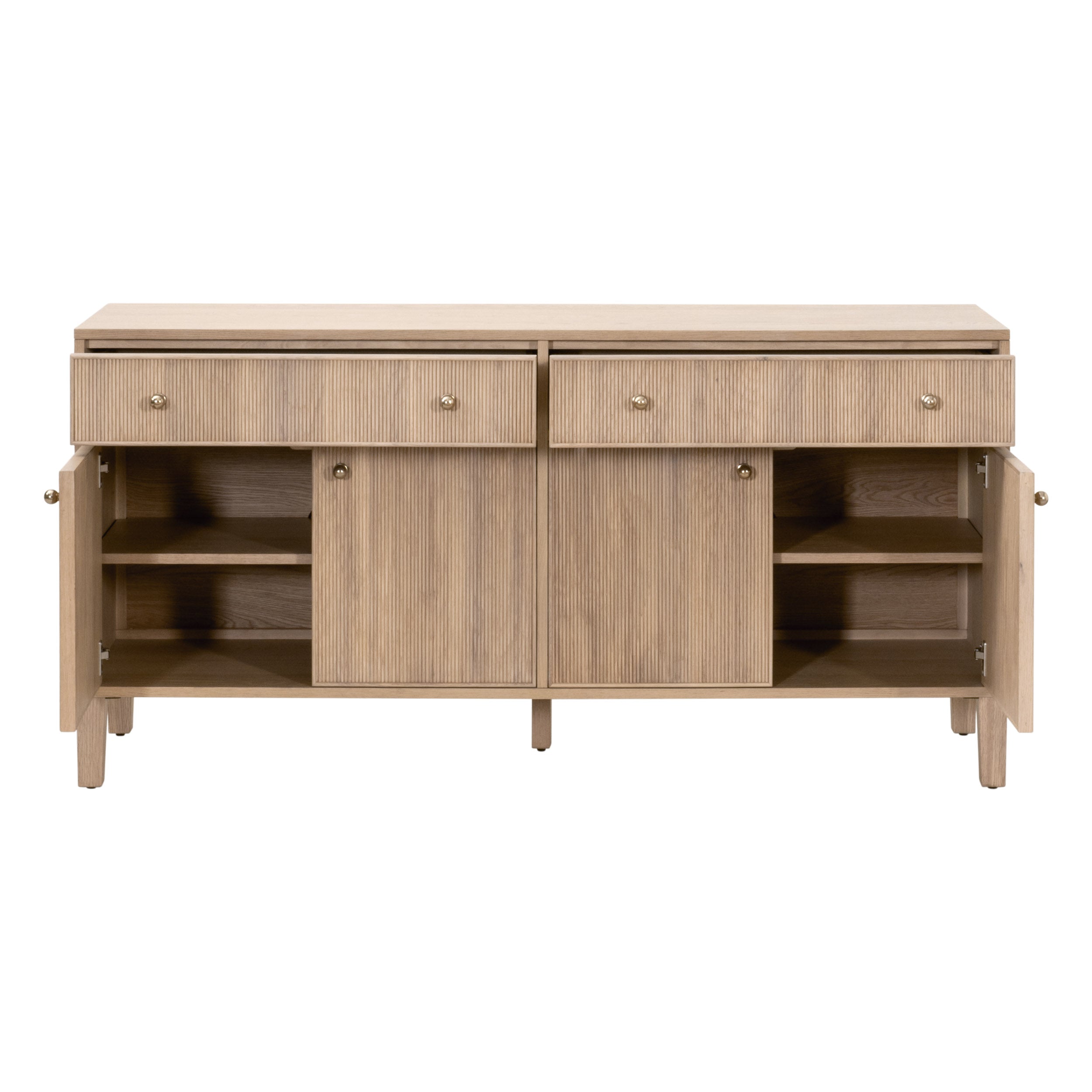 Highland Media Sideboard-Consoles + Sideboards-StyleMeGHD