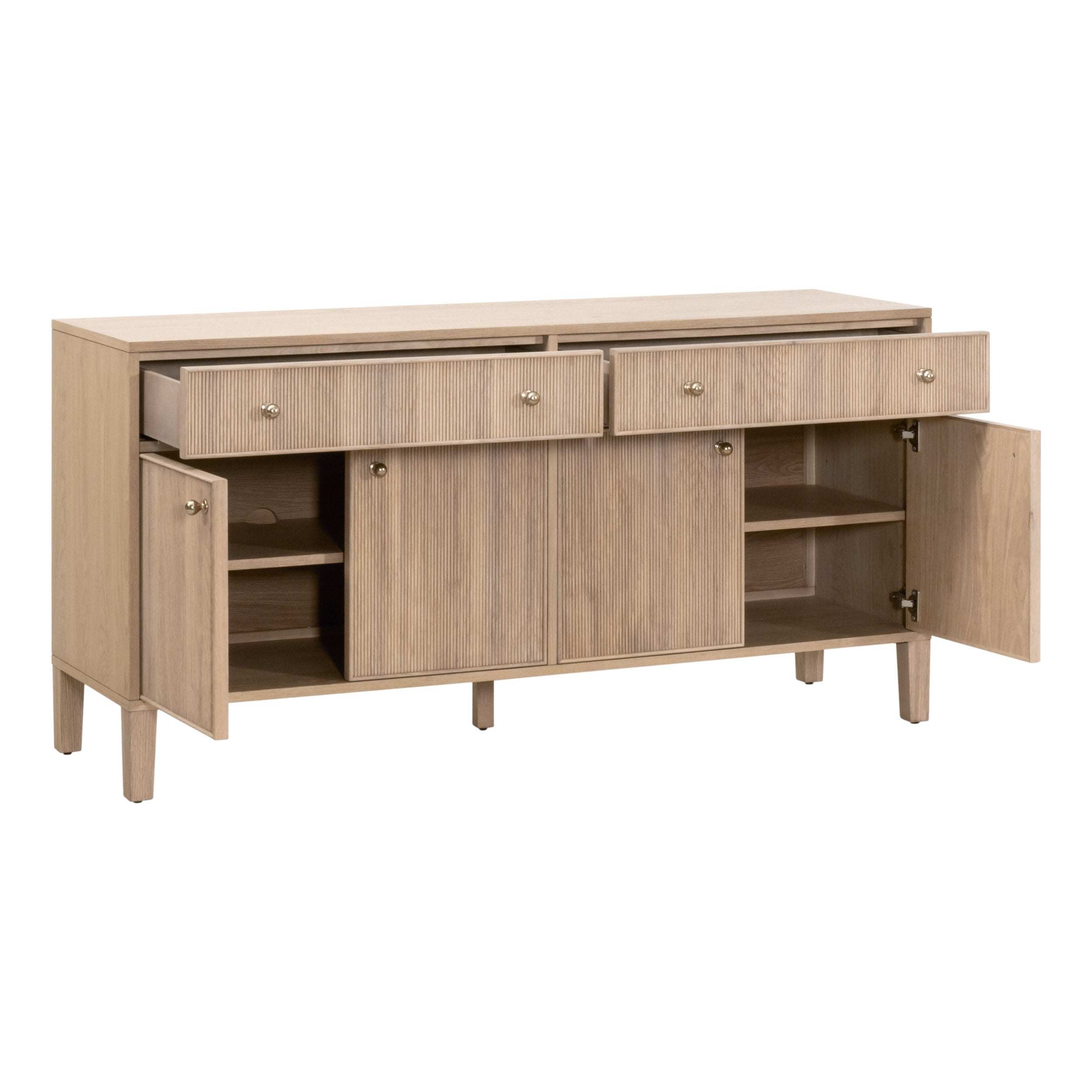Highland Media Sideboard-Consoles + Sideboards-StyleMeGHD