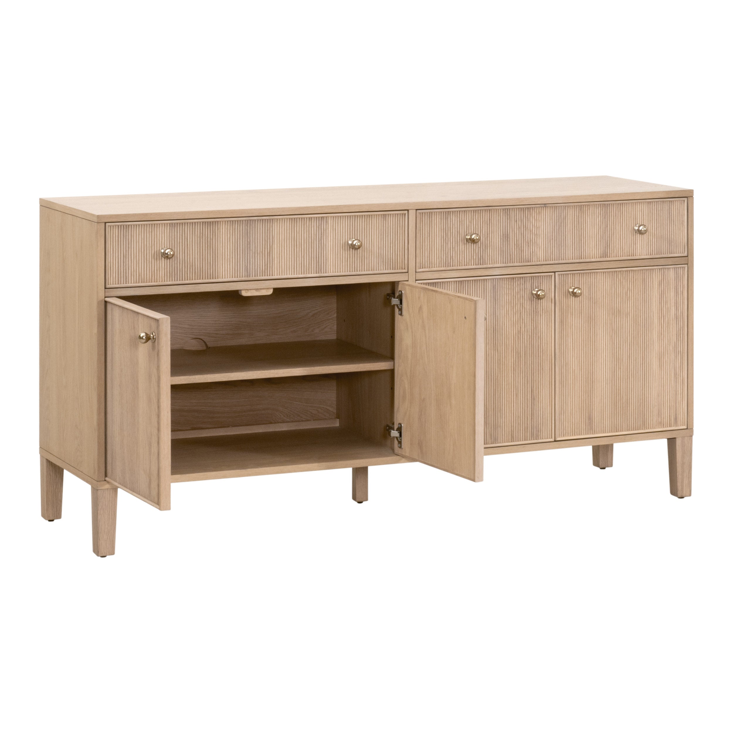 Highland Media Sideboard-Consoles + Sideboards-StyleMeGHD