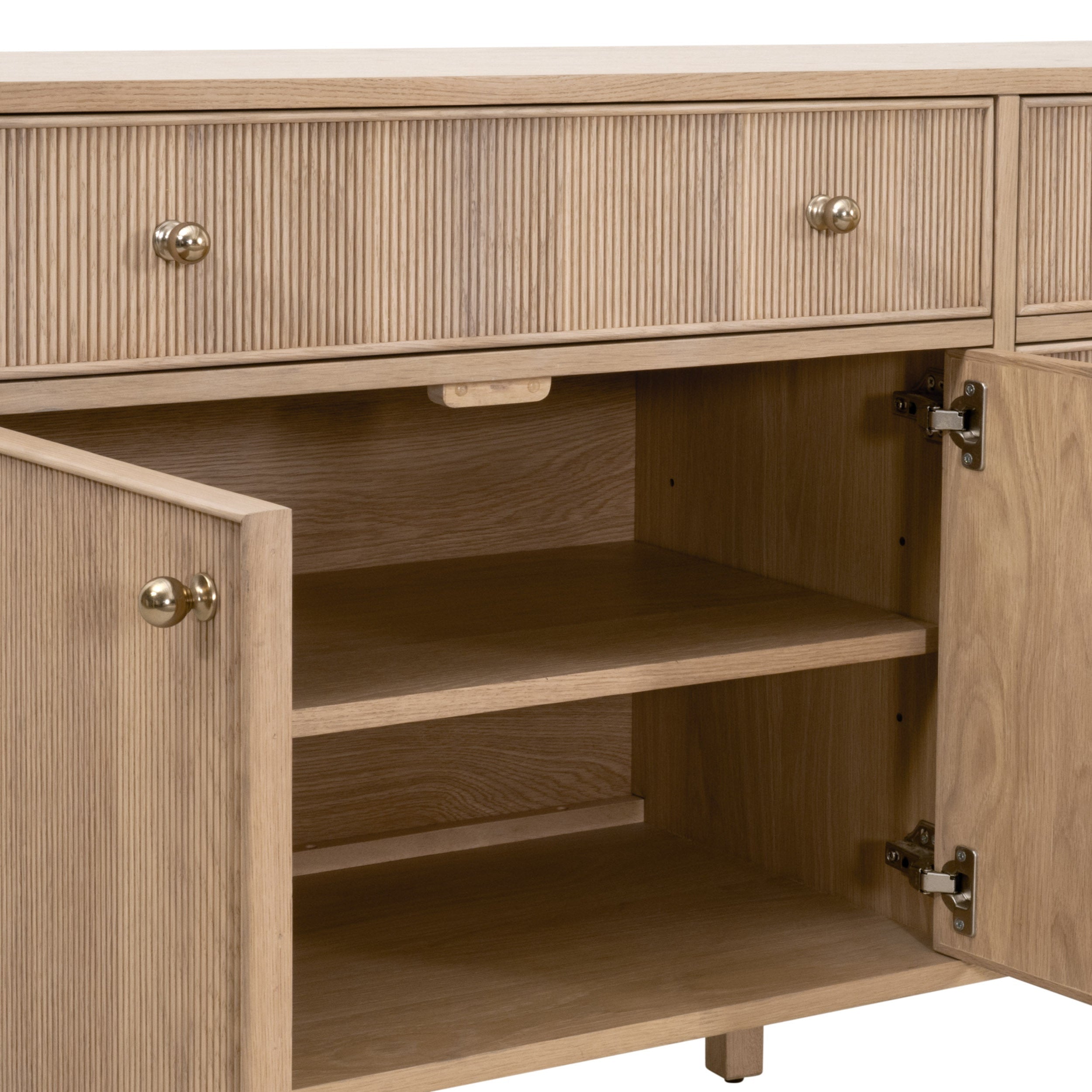 Highland Media Sideboard-Consoles + Sideboards-StyleMeGHD