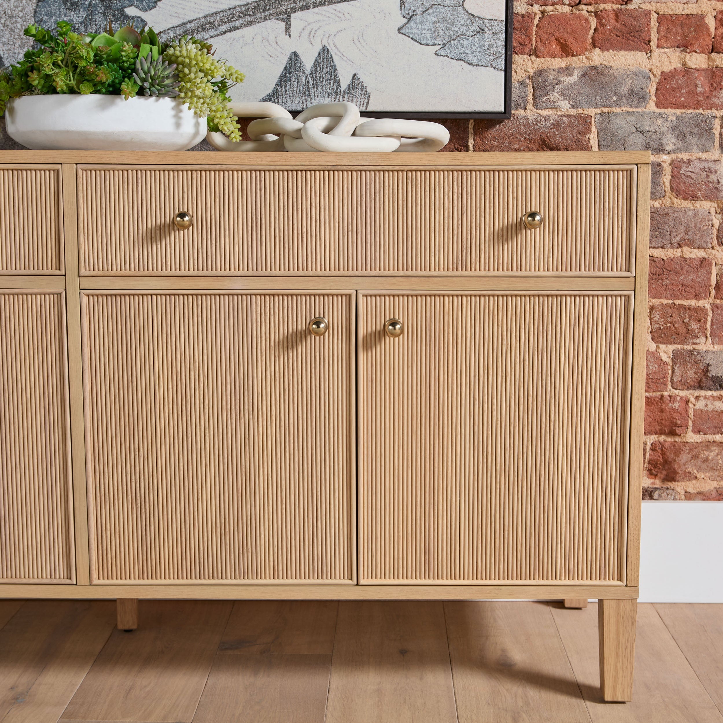 Highland Media Sideboard-Consoles + Sideboards-StyleMeGHD